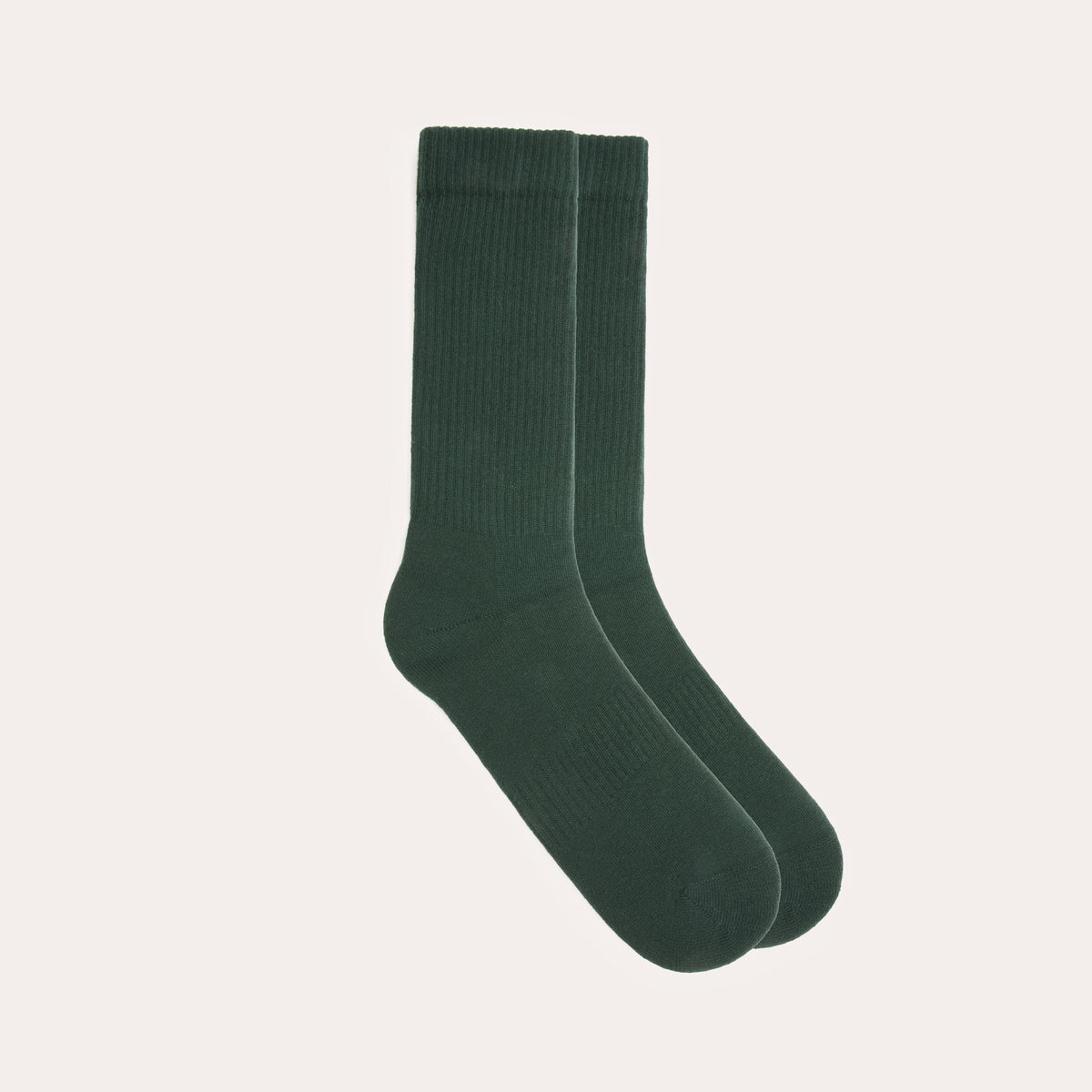 Grüne Socken aus Baumwolle