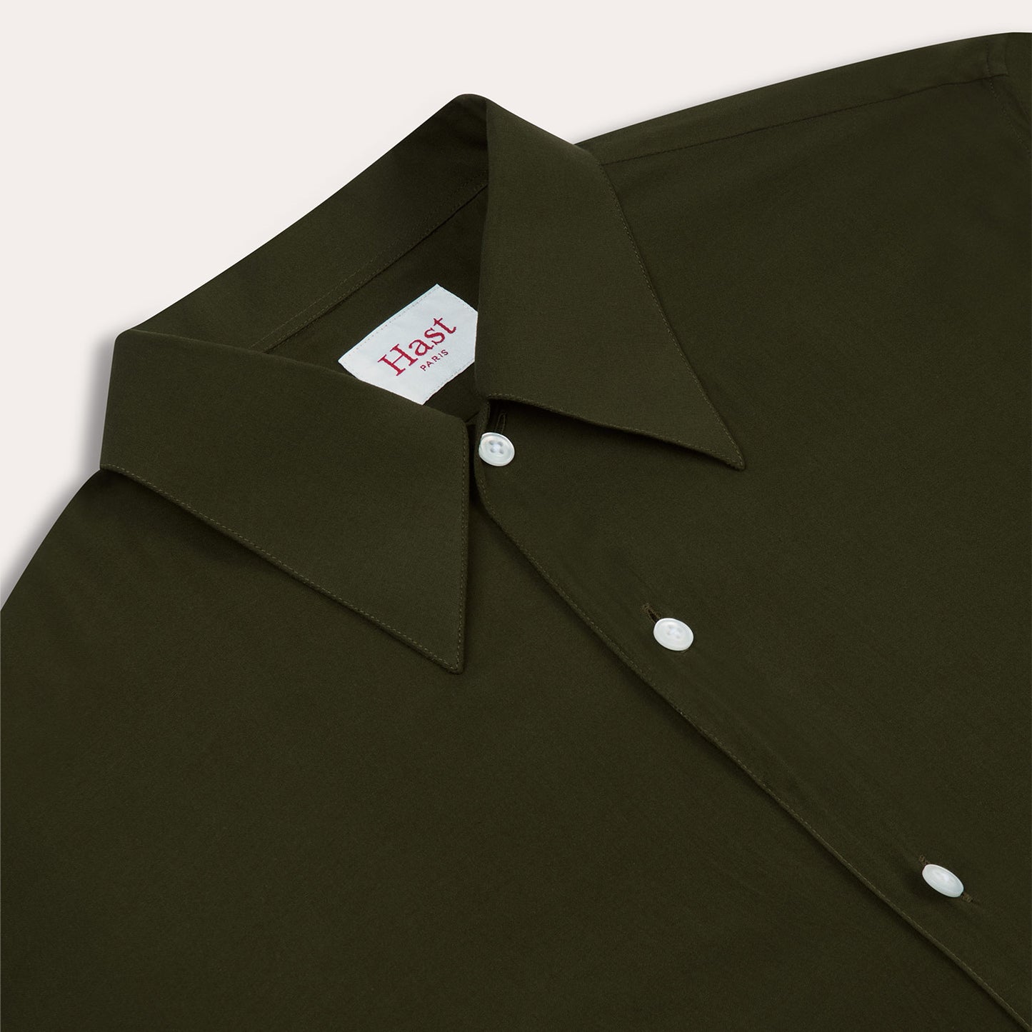 Green Ecovero viscose shirt