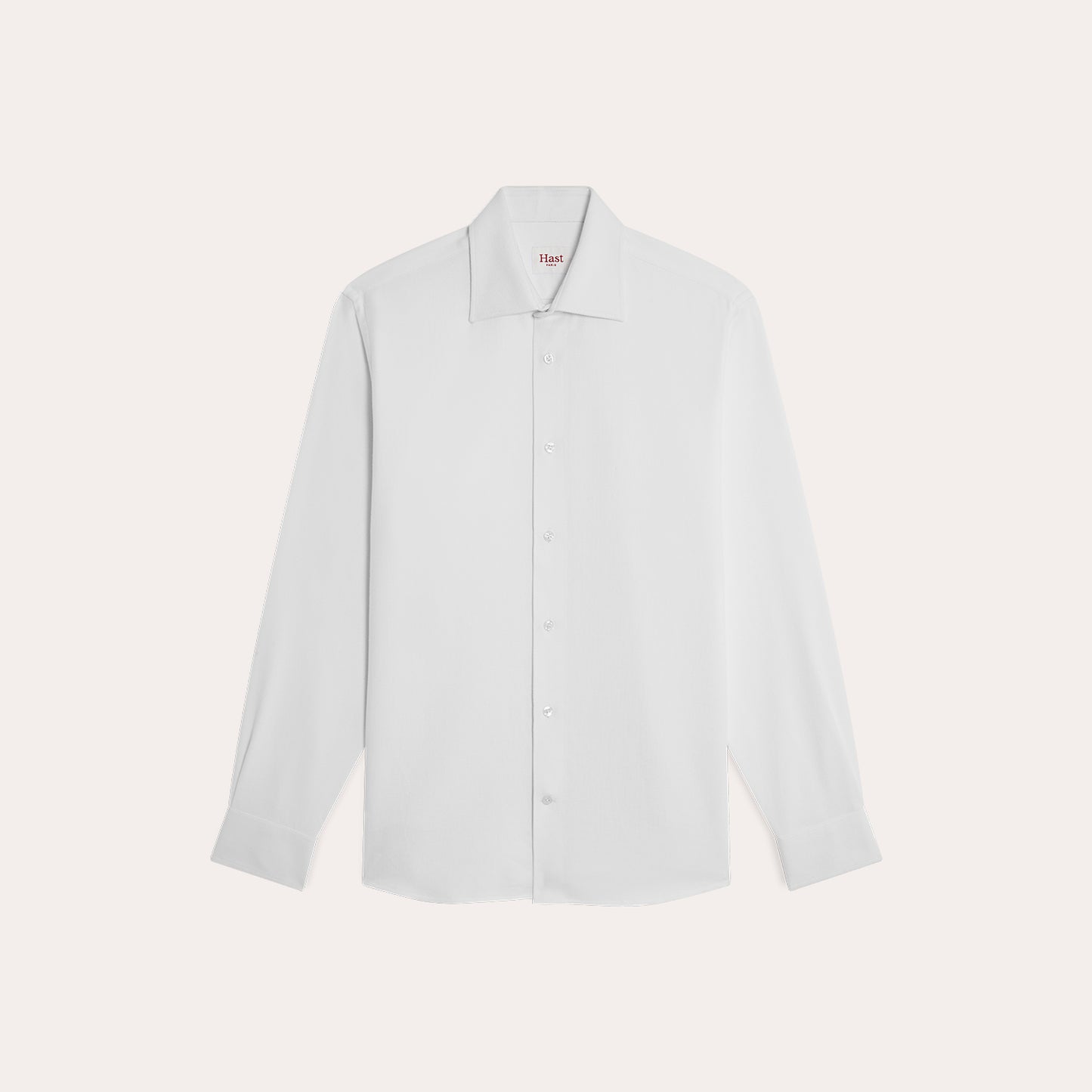 Chemise en flanelle blanche