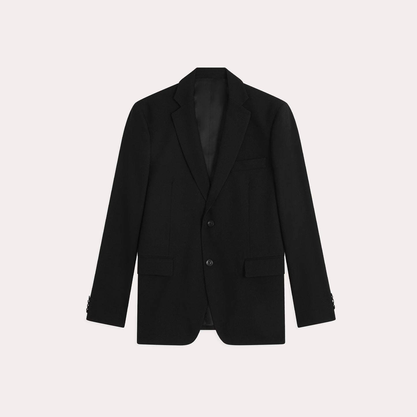 Veste en laine noire
