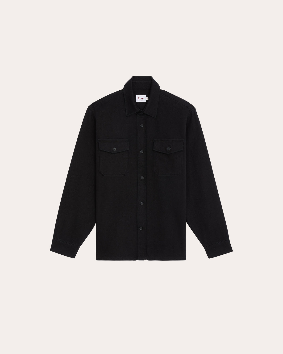 Surchemise en coton noir