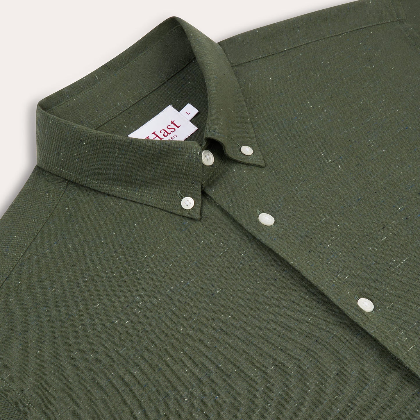 Green cotton shirt