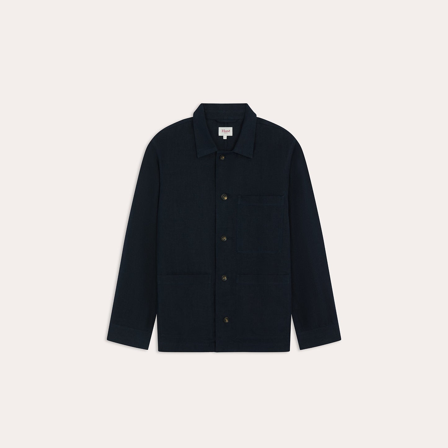 Navy Linen Shop Jacket