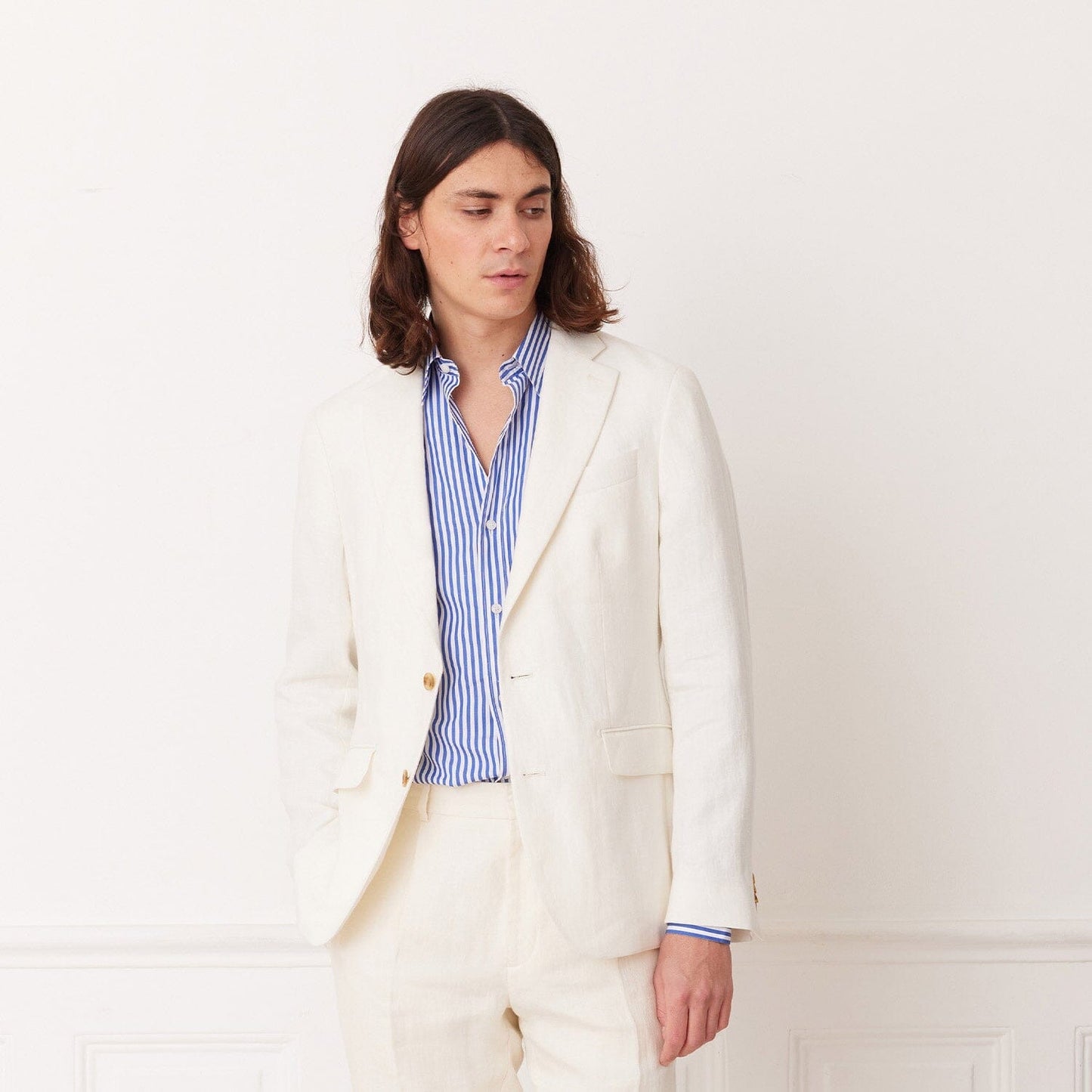 Ecru linen jacket