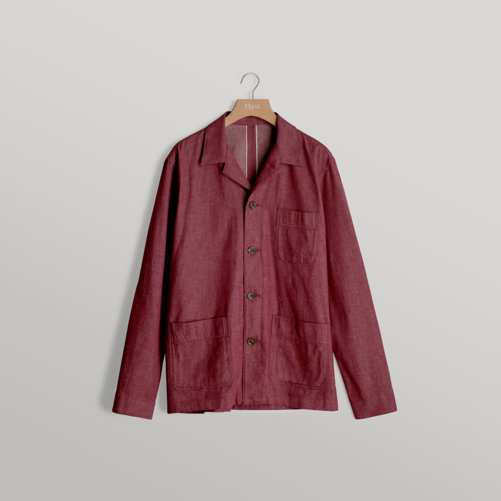 La veste selvedge rouge, "l'upcyclée" - 06