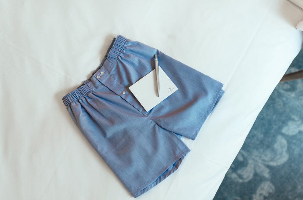 Faced with the loss of material, our upcycled boxer shorts – Hast Paris