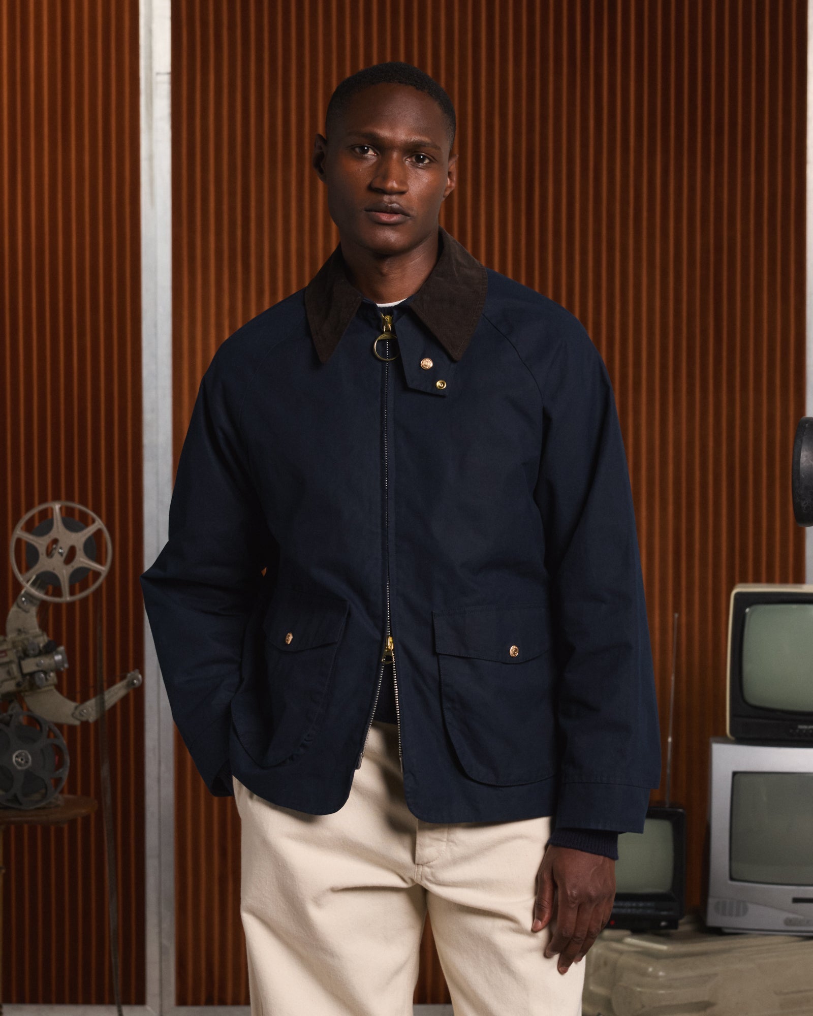 Manteau Homme Sol's Taille L Beige - Style Bomber Long à Capuche - Occasion Très Bon état
