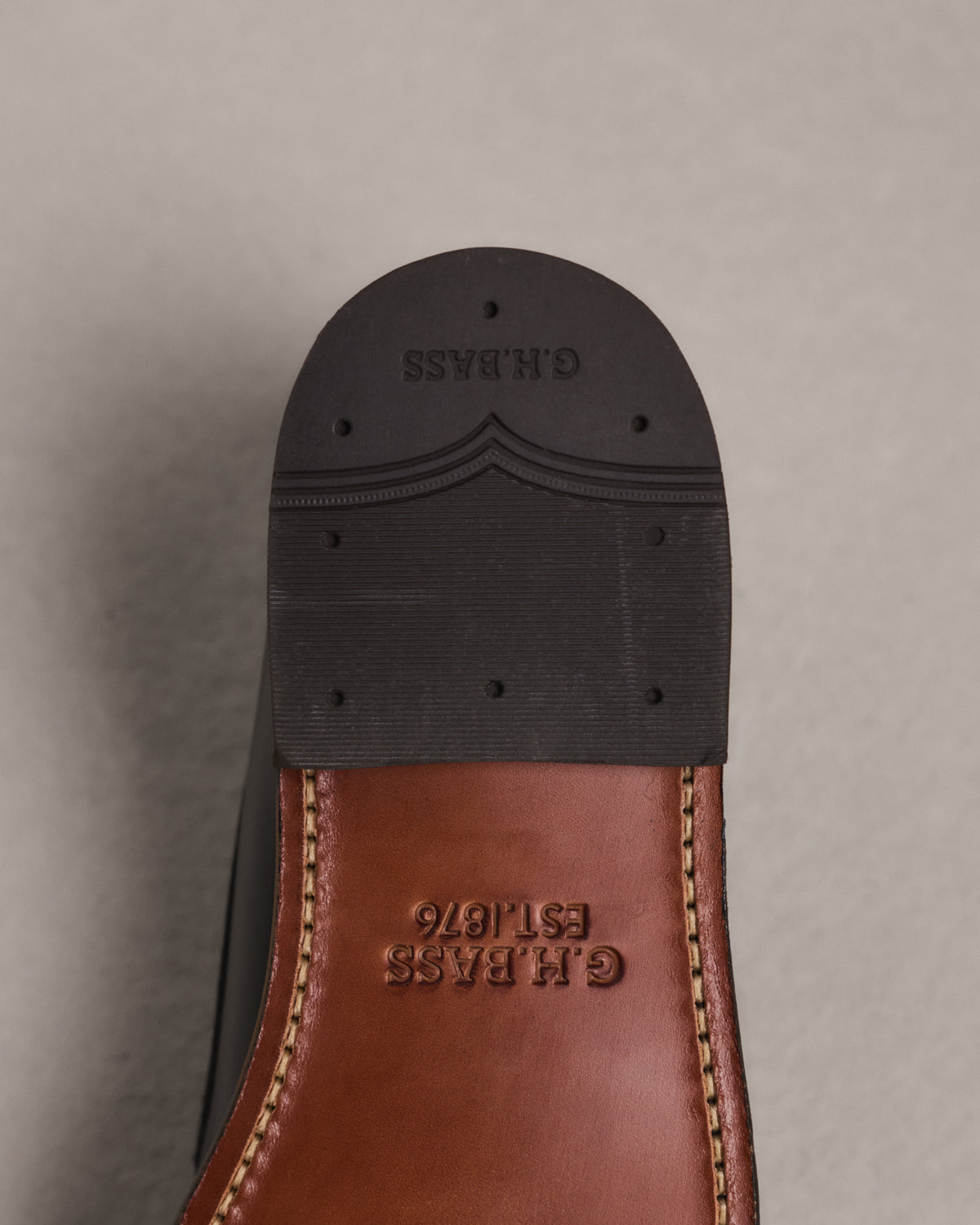 Weejuns Larson chocolate brown leather loafers