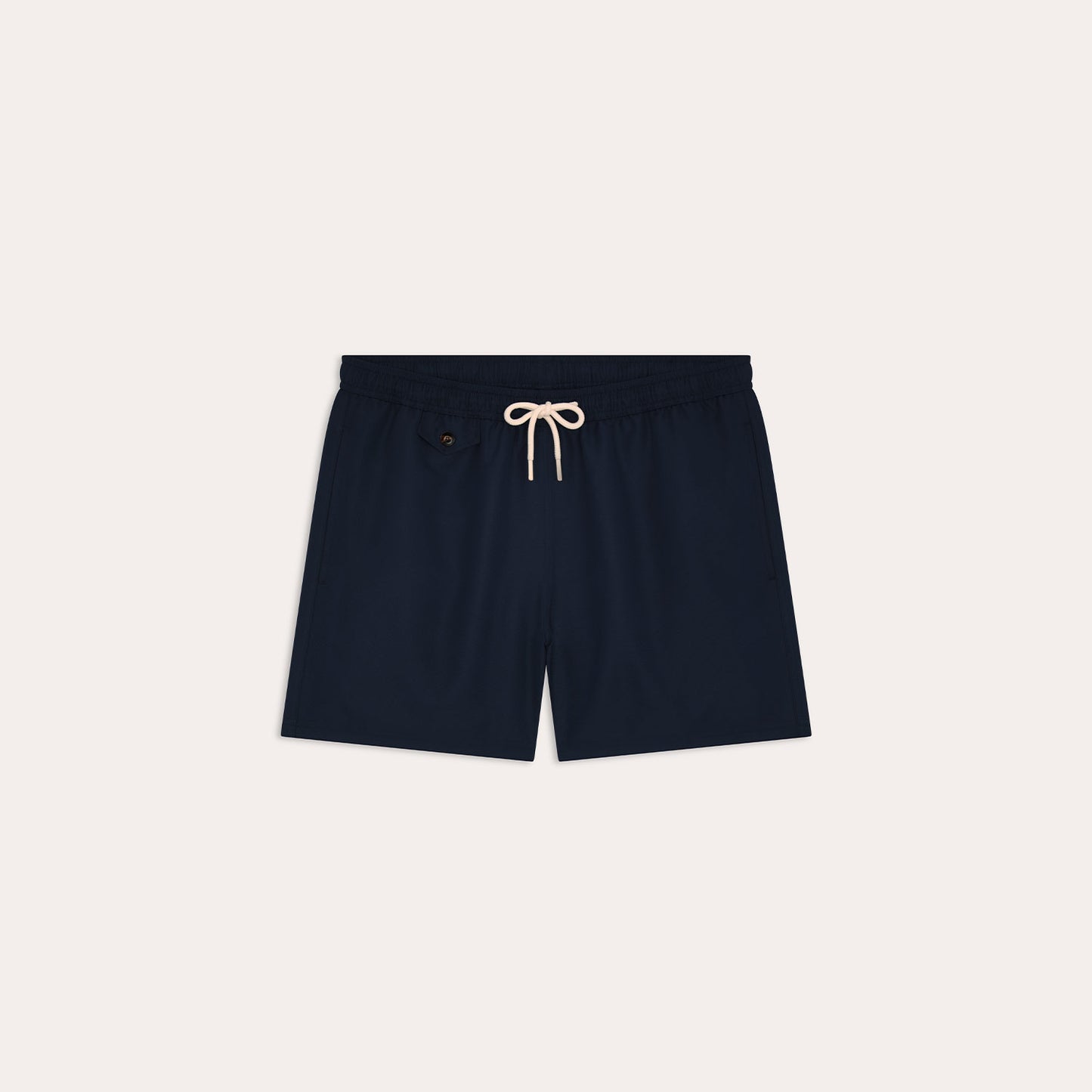 Textured navy swimsuit