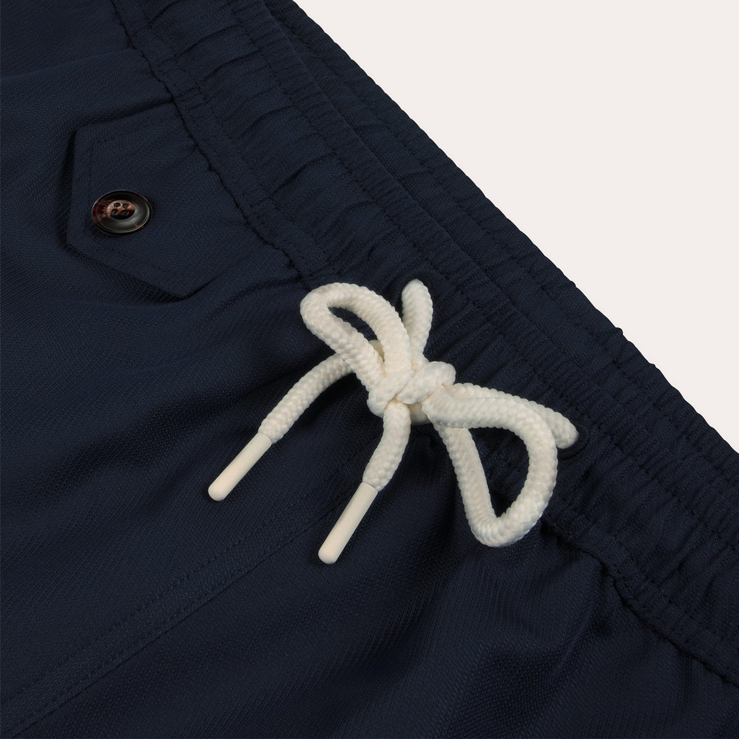 Textured navy swimsuit
