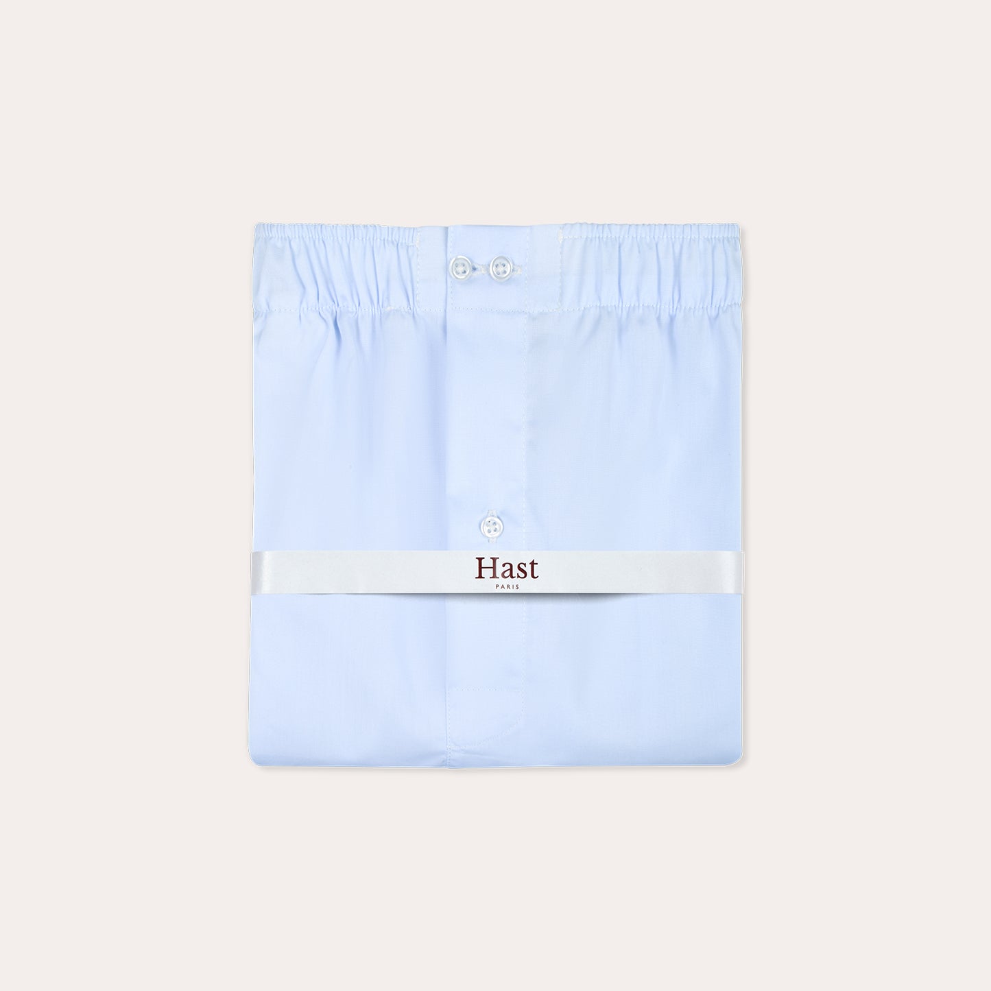 Caleçon en coton bleu ciel