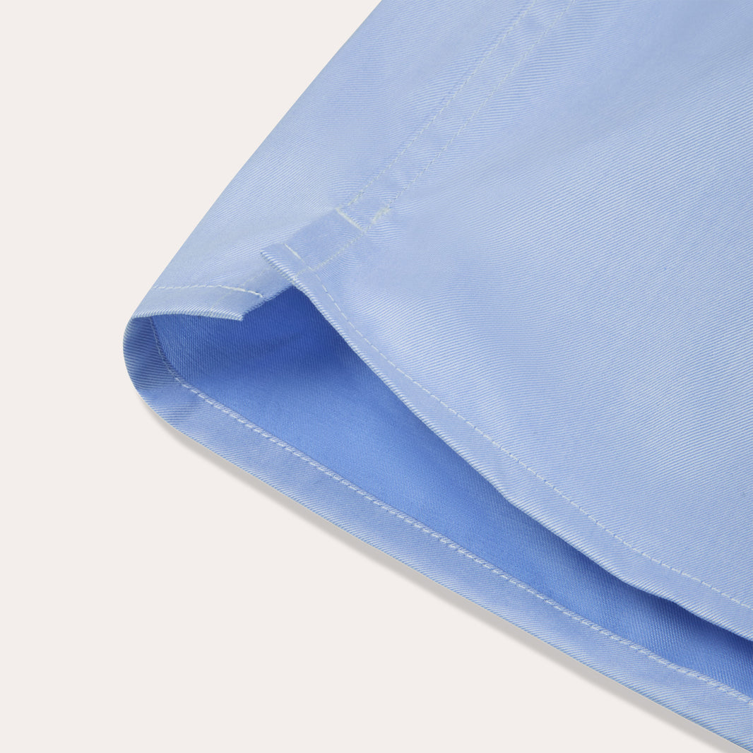 Caleçon en coton bleu