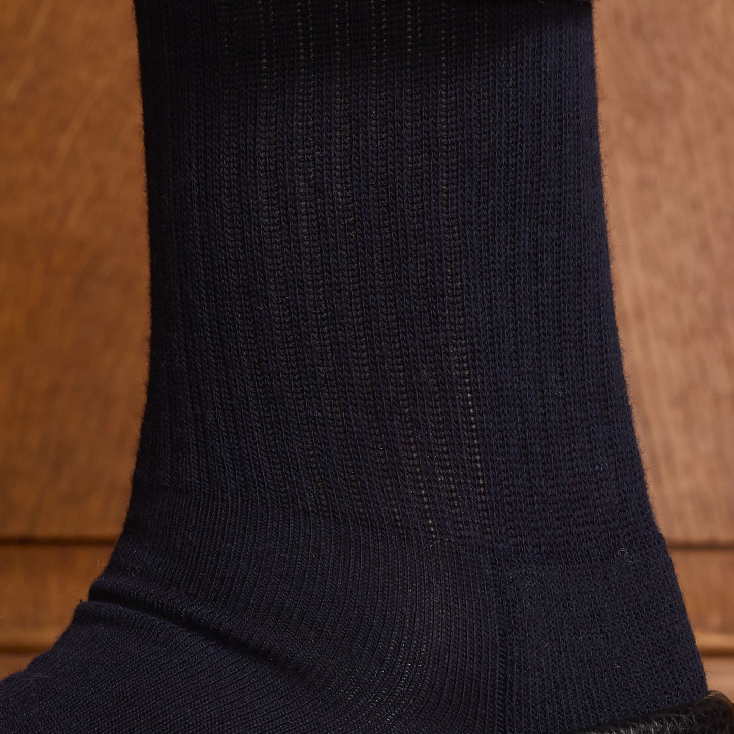 Pack of cotton socks in navy, green, ecru