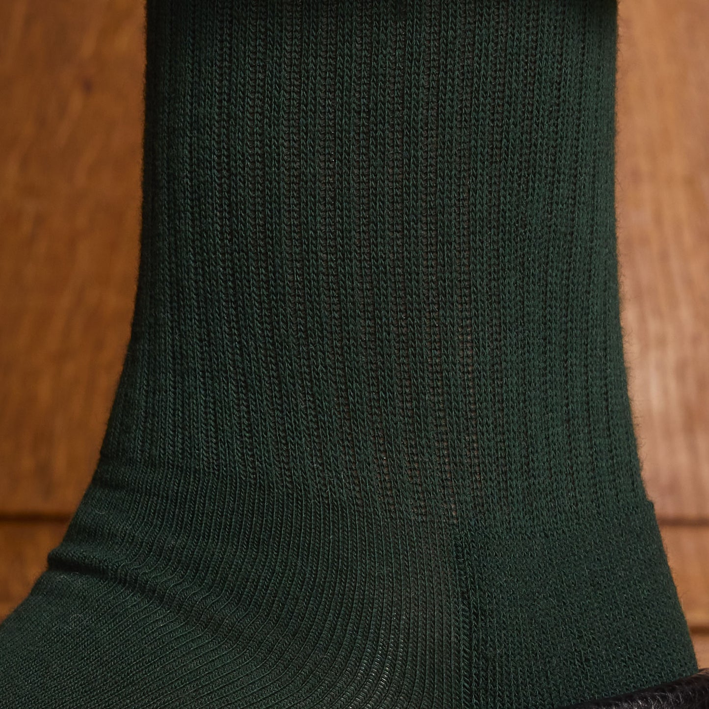 Pack of cotton socks in navy, green, ecru