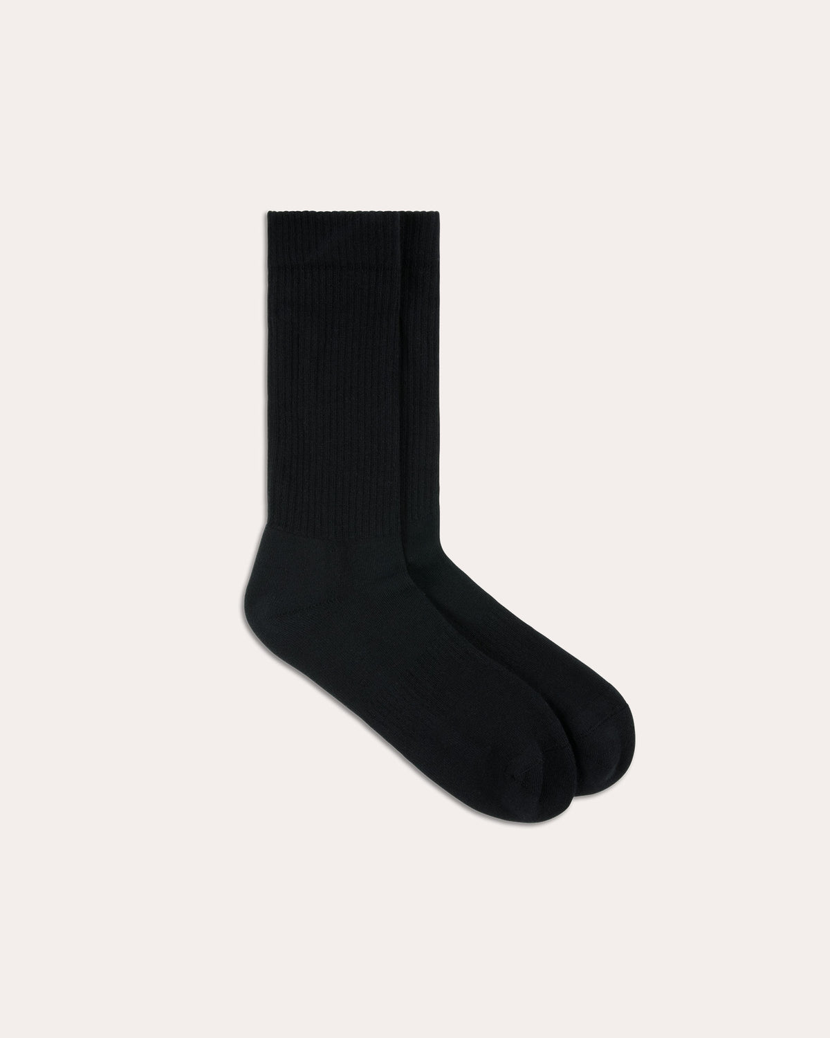 Black cotton socks