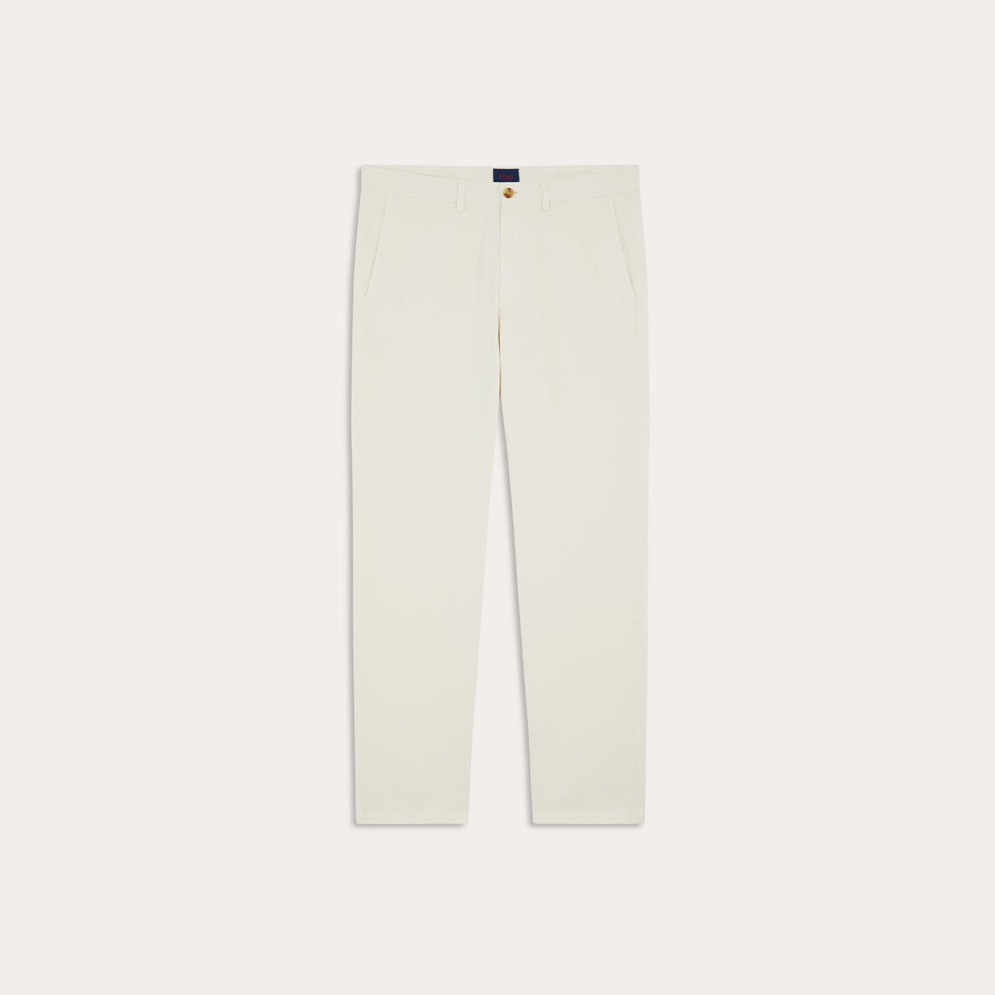 Pantalon chino en coton off white