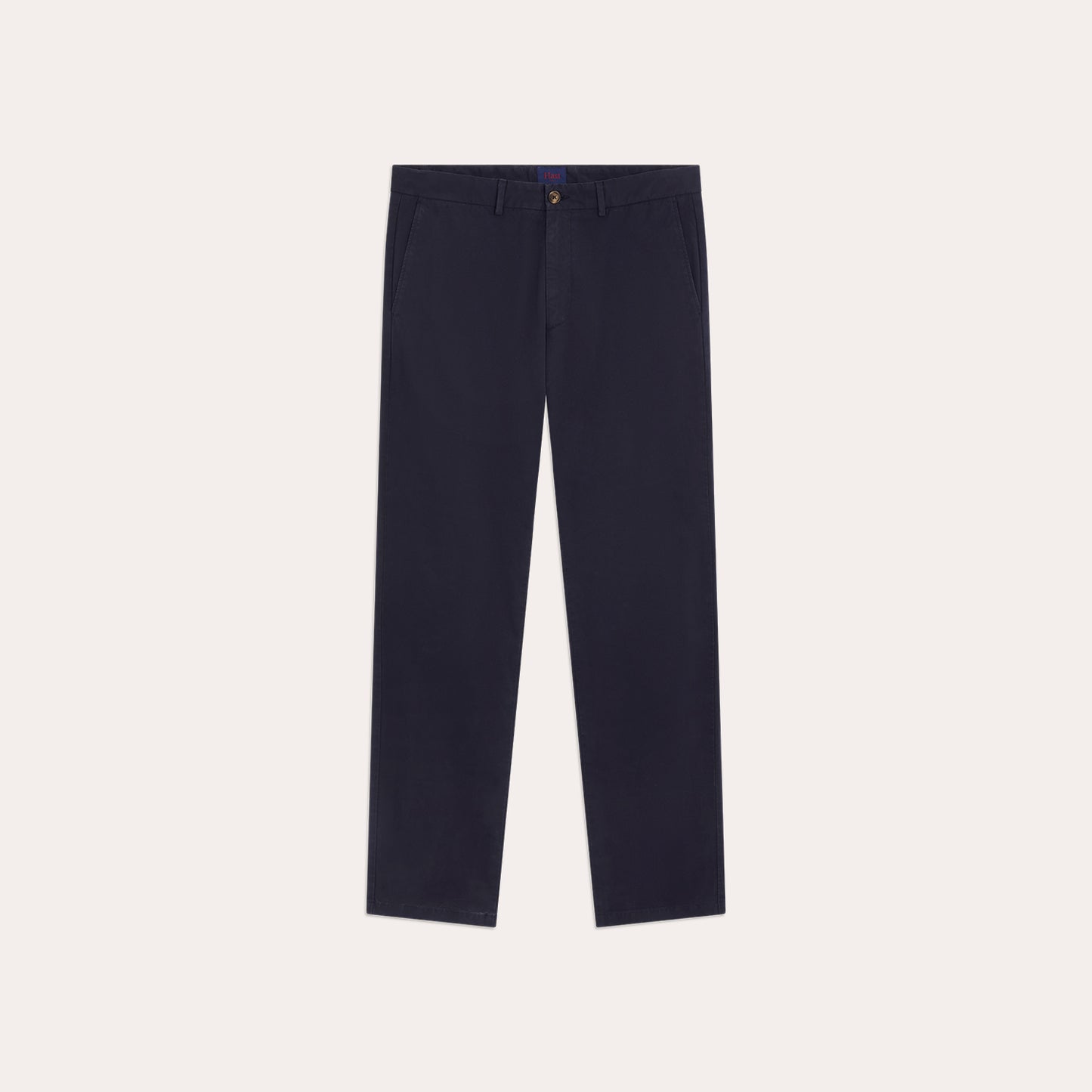 Chino droit bleu marine