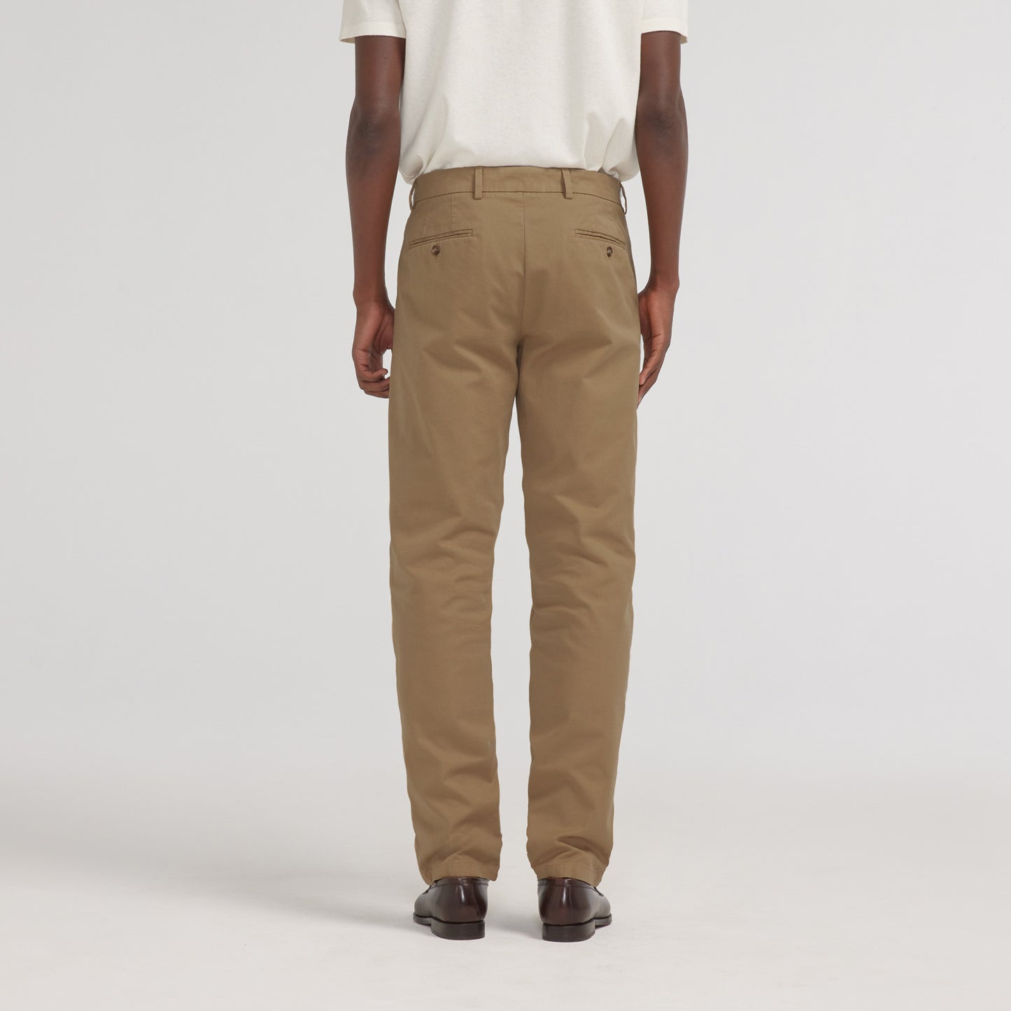 Chino droit beige