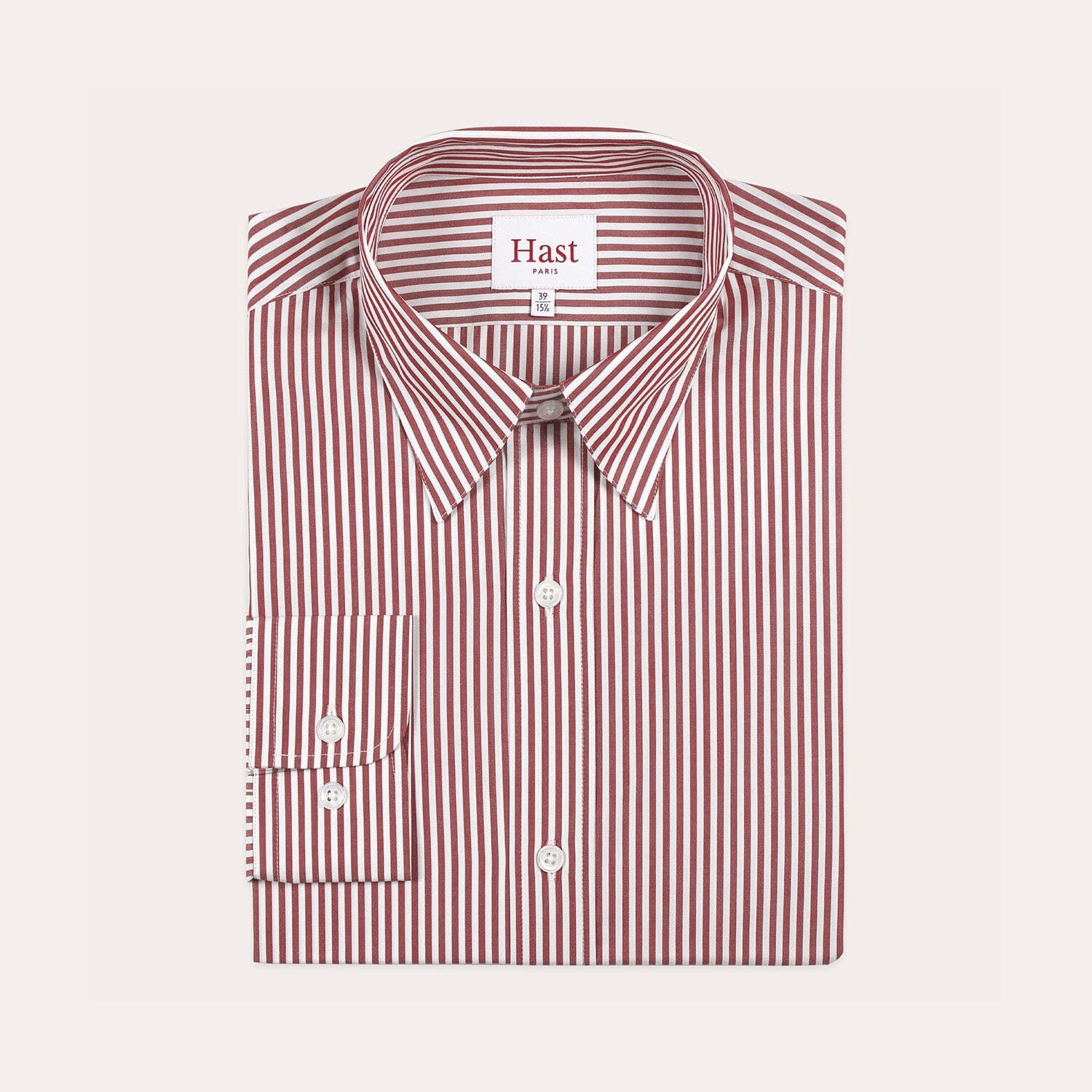 burgundy and white striped dress shirt Burgundy Multi Stripe Weekend Fit Wool Shirt with Derby Collar and 1 B Turnbull & Asser US