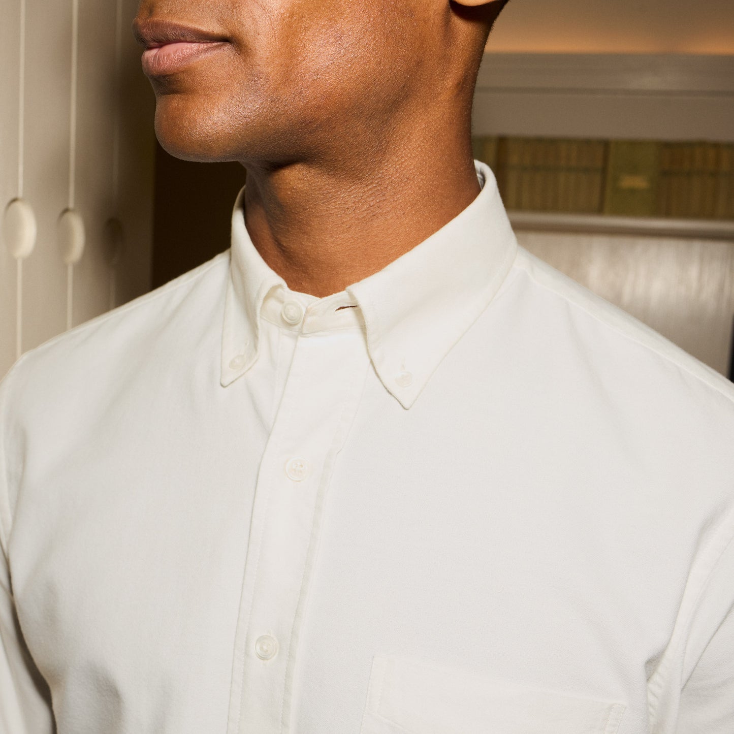 Chemise en oxford blanche