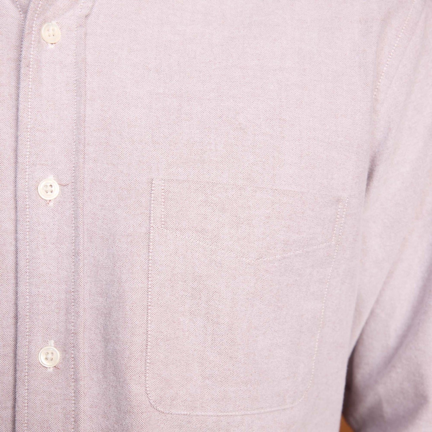 Chemise en flanelle bordeaux chiné