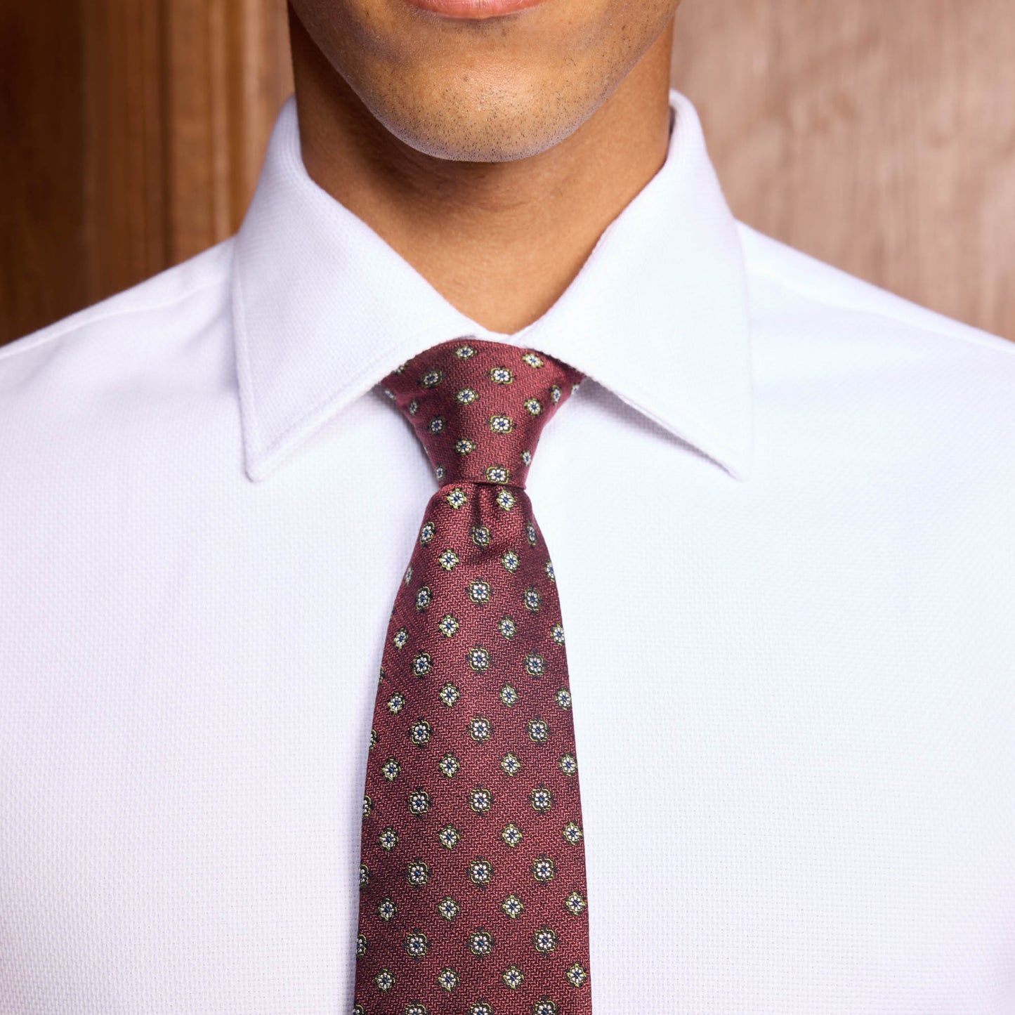 Chemise en flanelle blanche