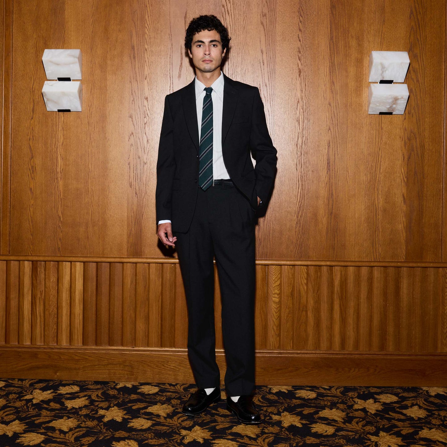 Chemise popeline blanche à rayures