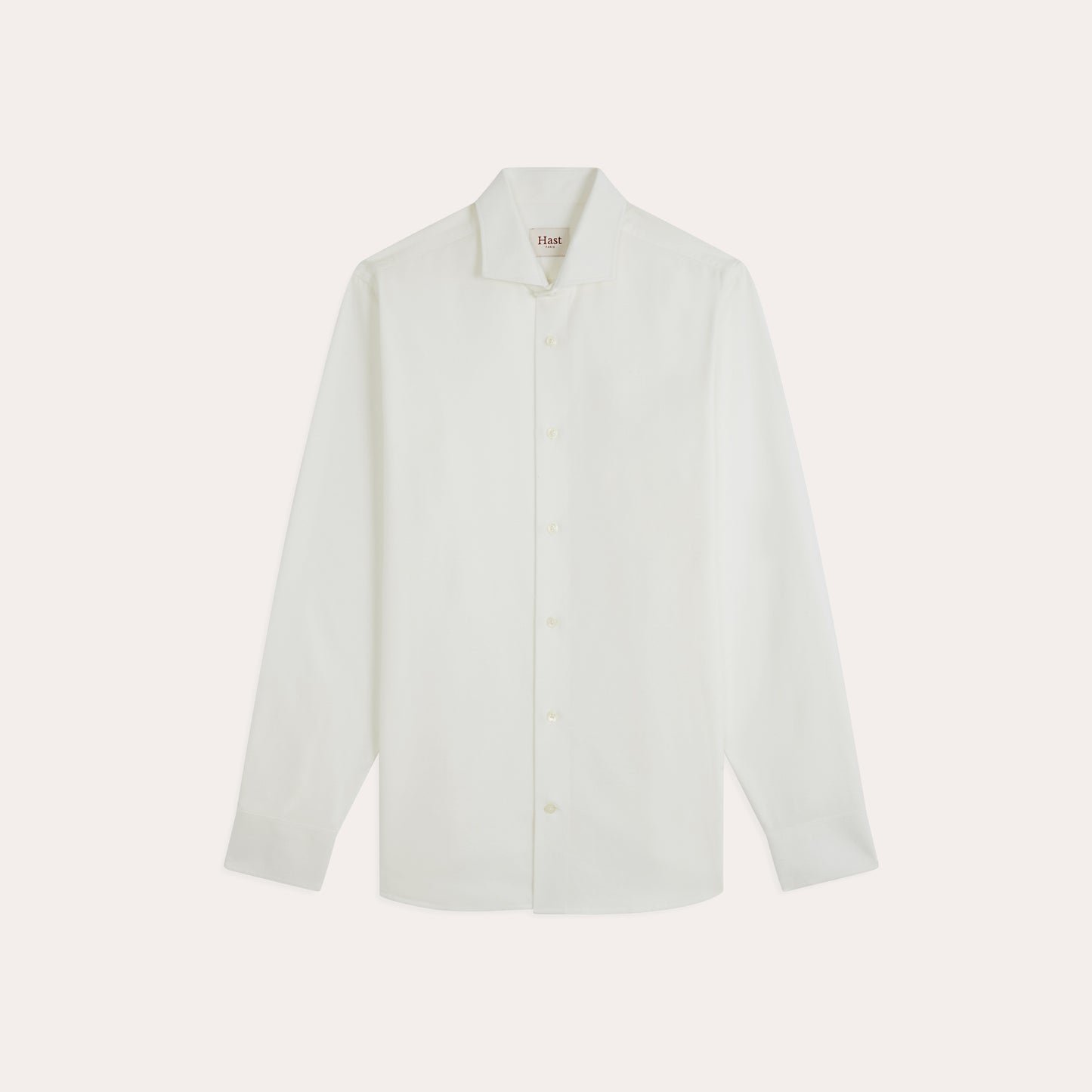Chemise en flanelle blanche