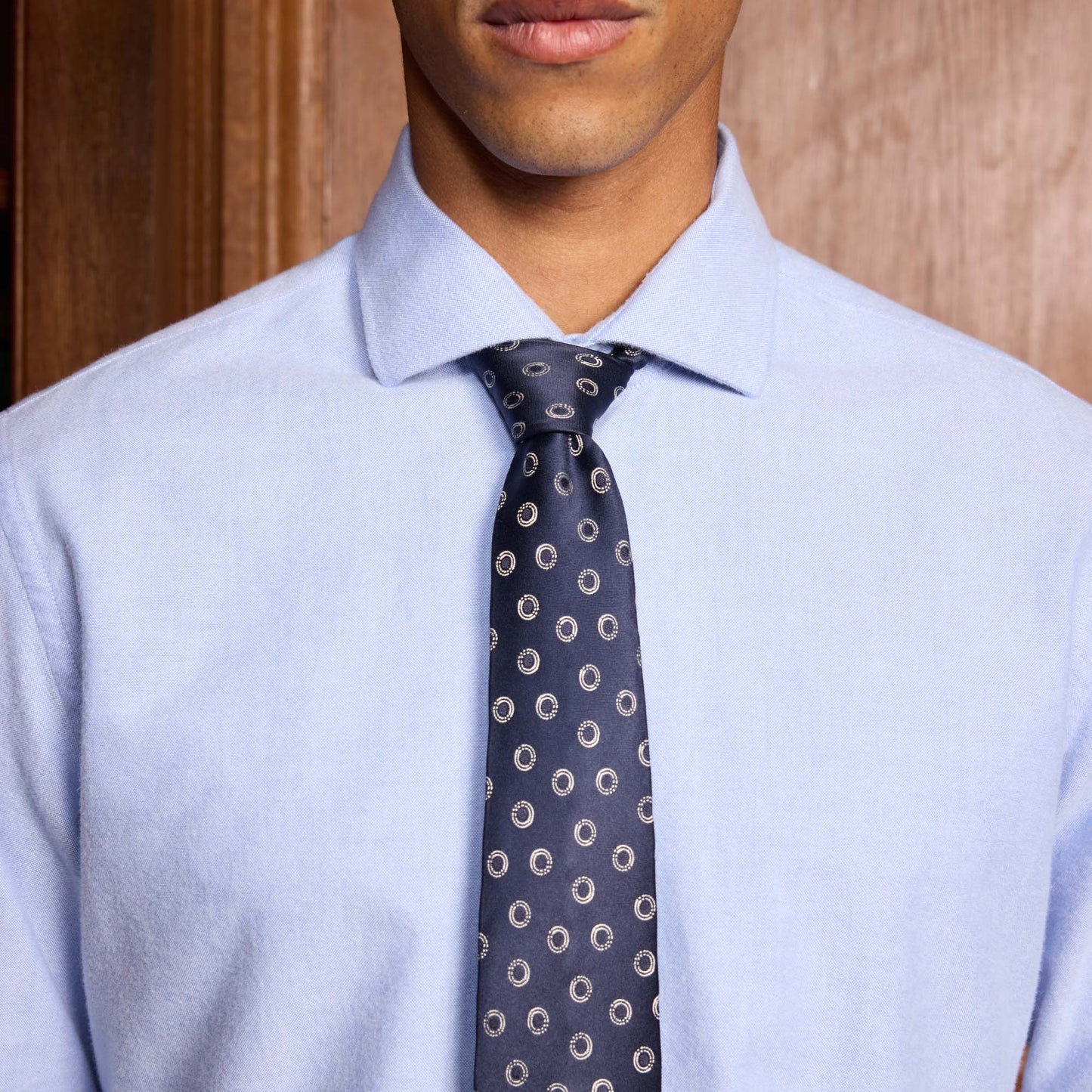 Chemise en flanelle bleu ciel