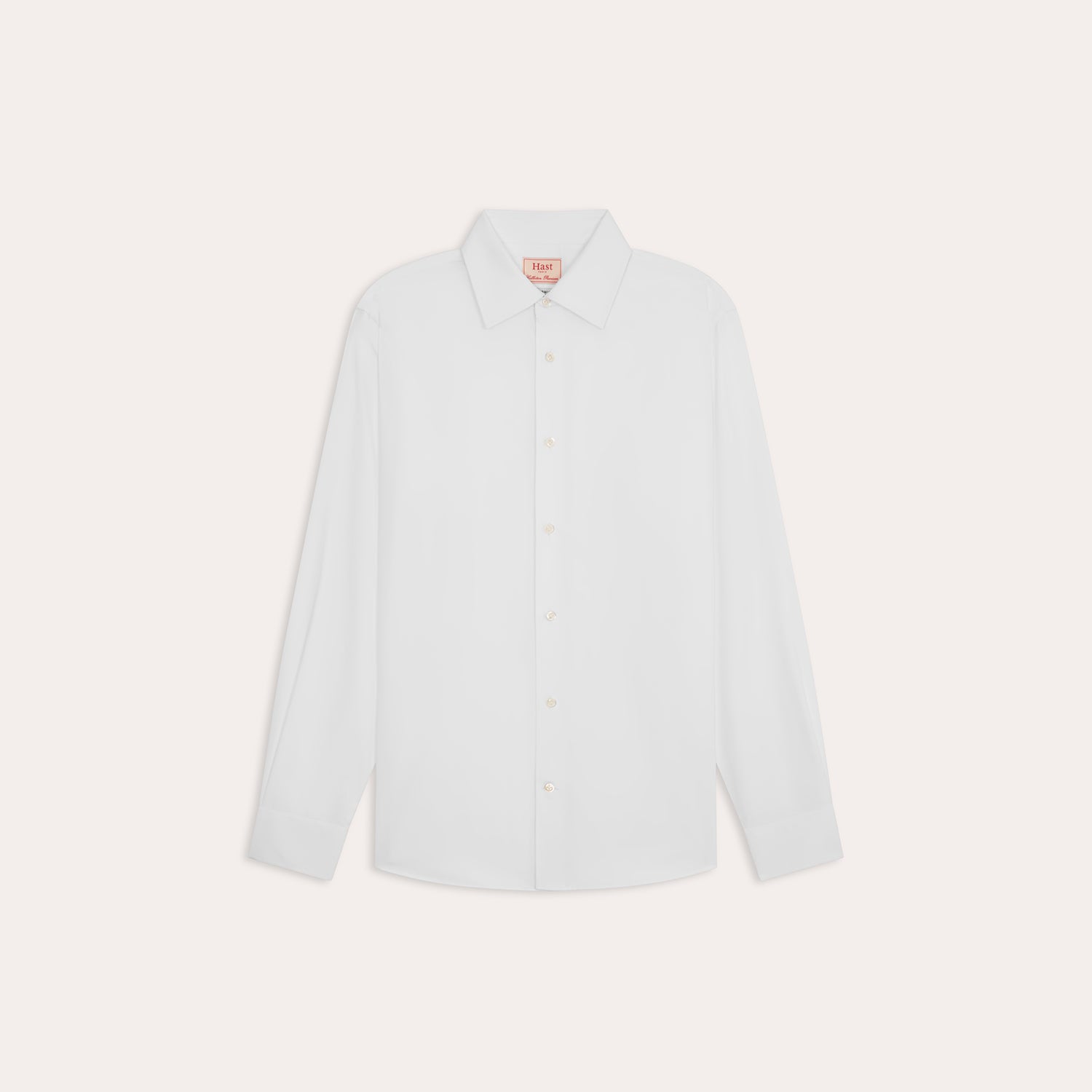 Thomas Mason premium shirt in plain white twill – Hast Paris