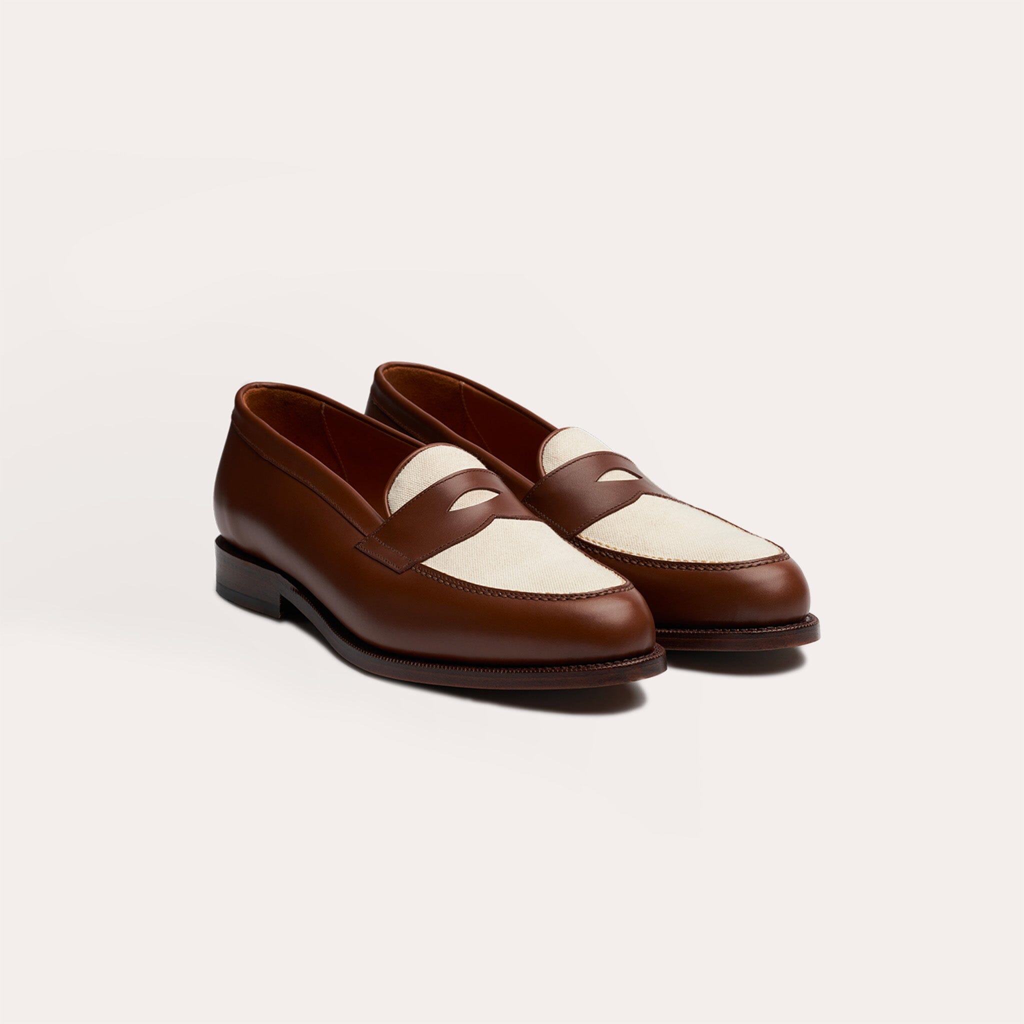 Mocassin bicolore outlet