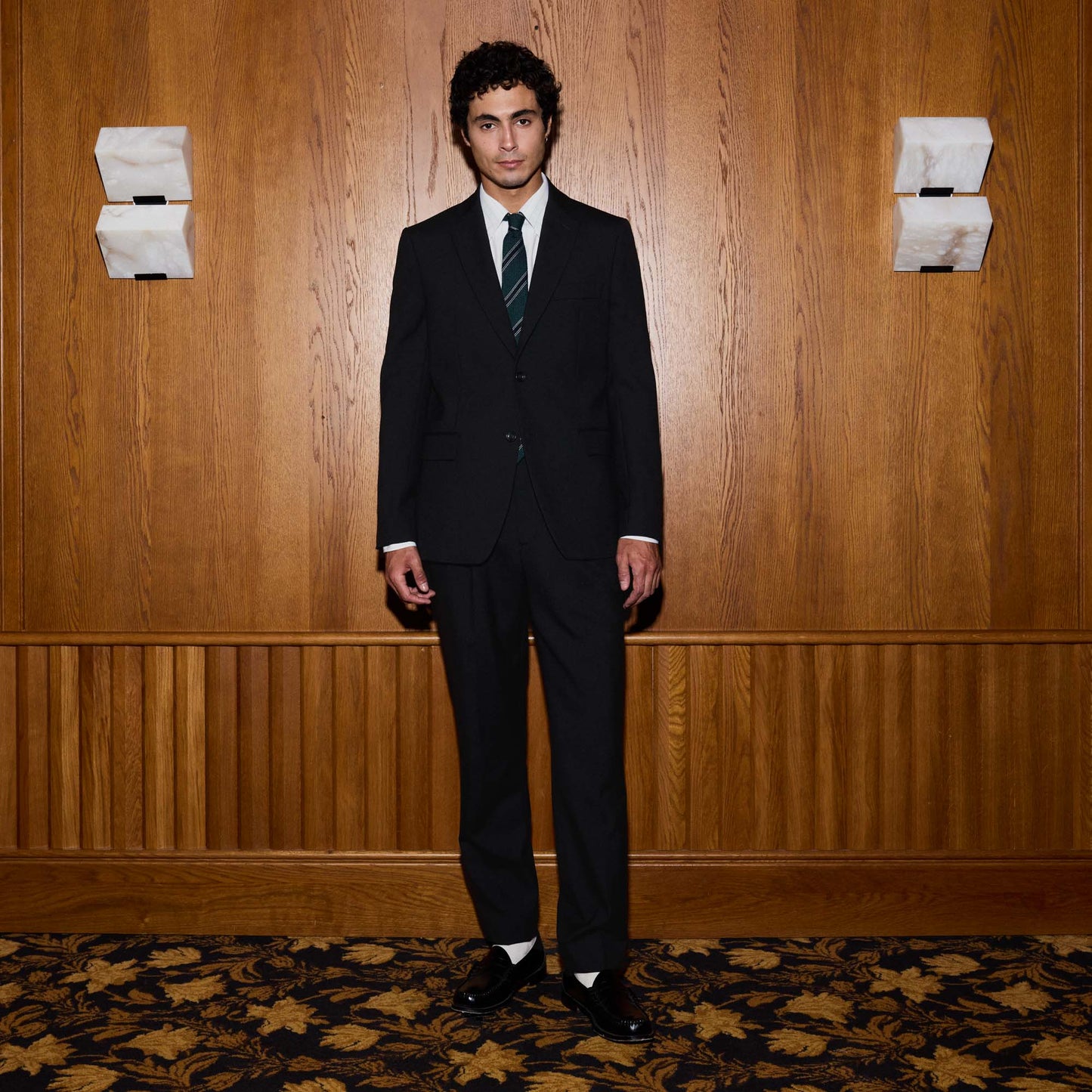 Veste en laine noire