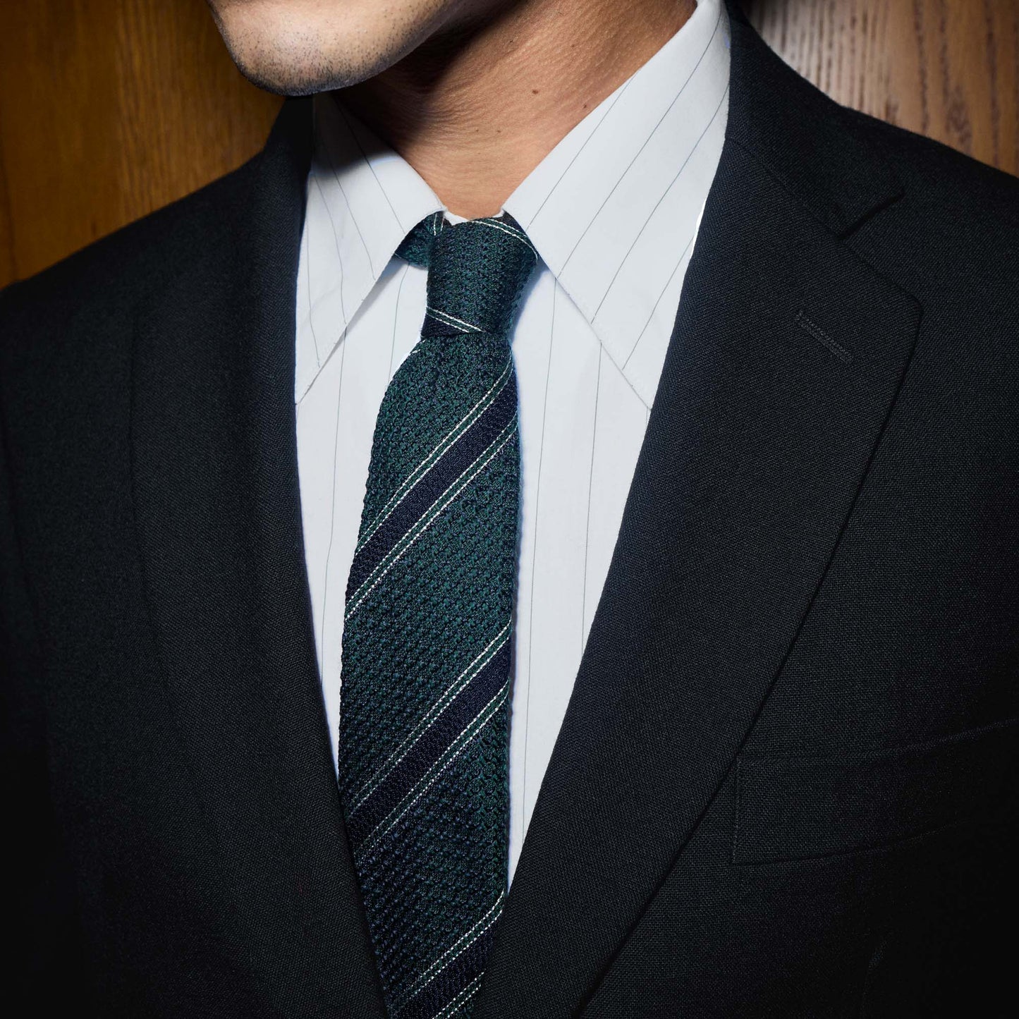 Veste en laine noire