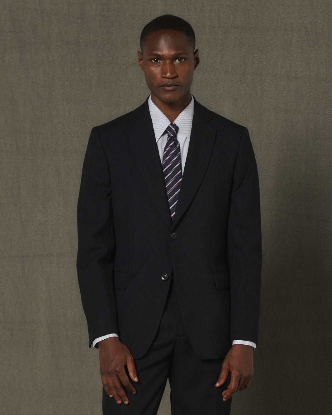 Veste en laine noire