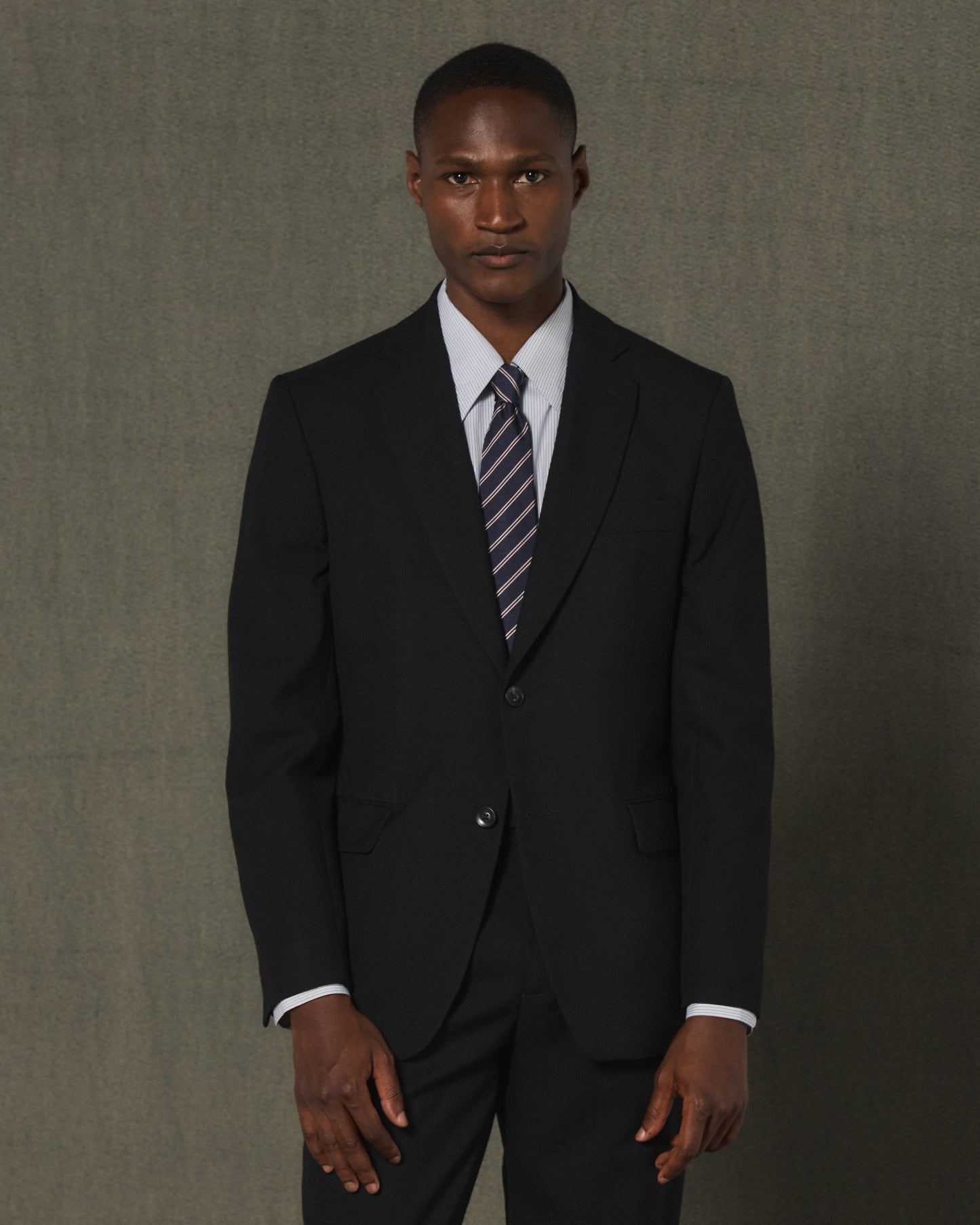 Veste en laine noire
