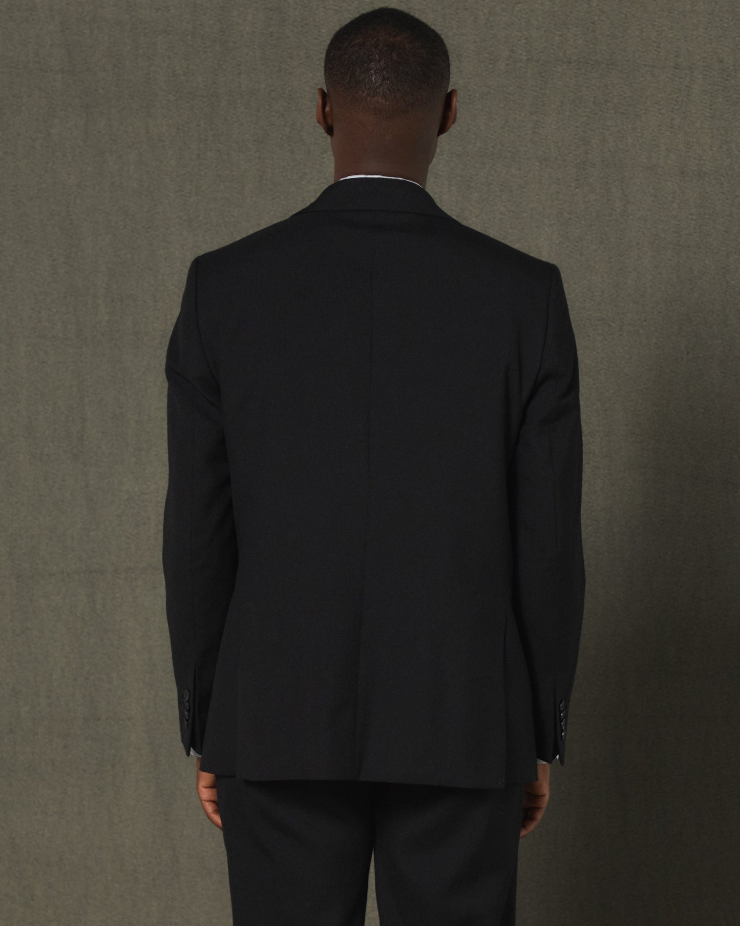 Veste en laine noire