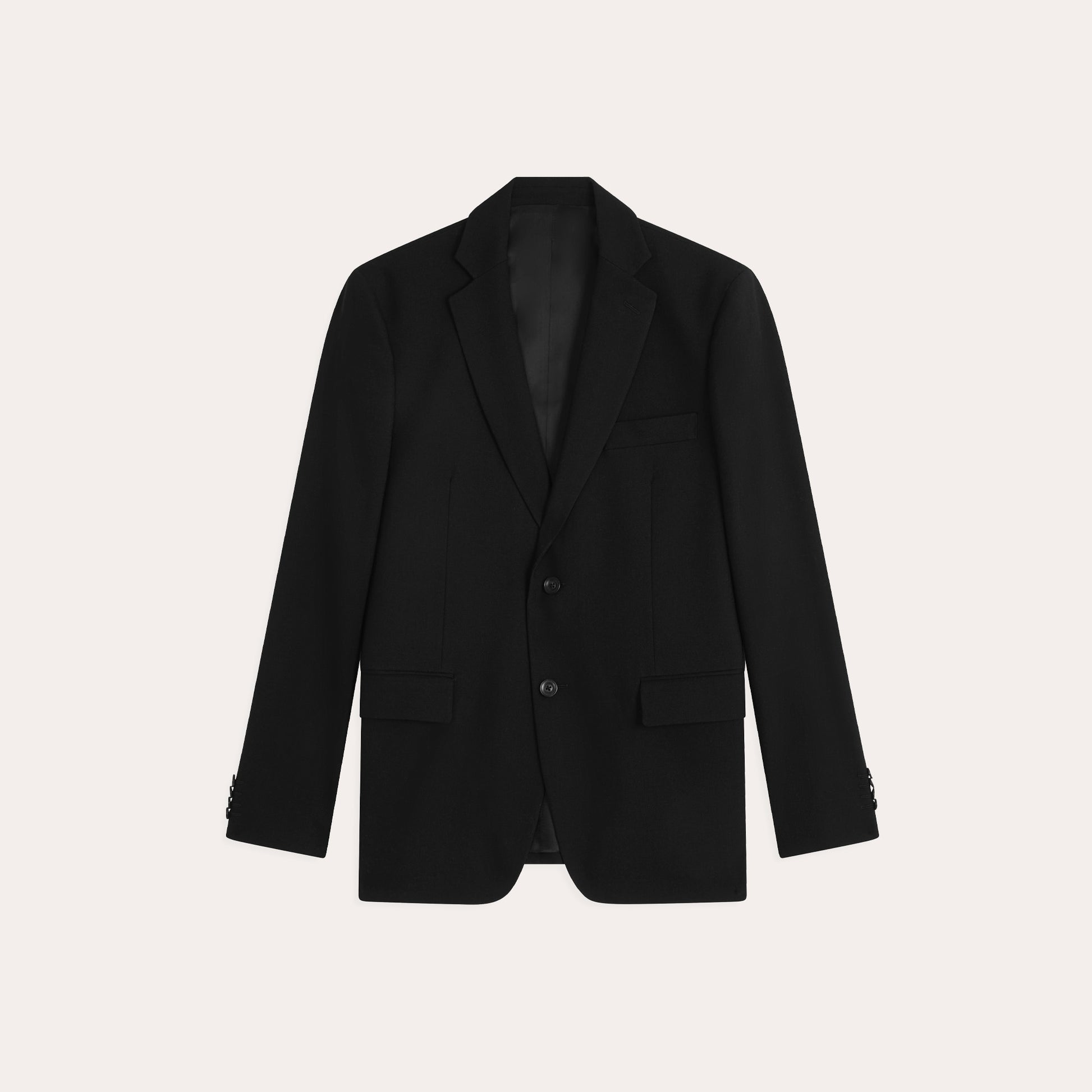 Veste en laine noire