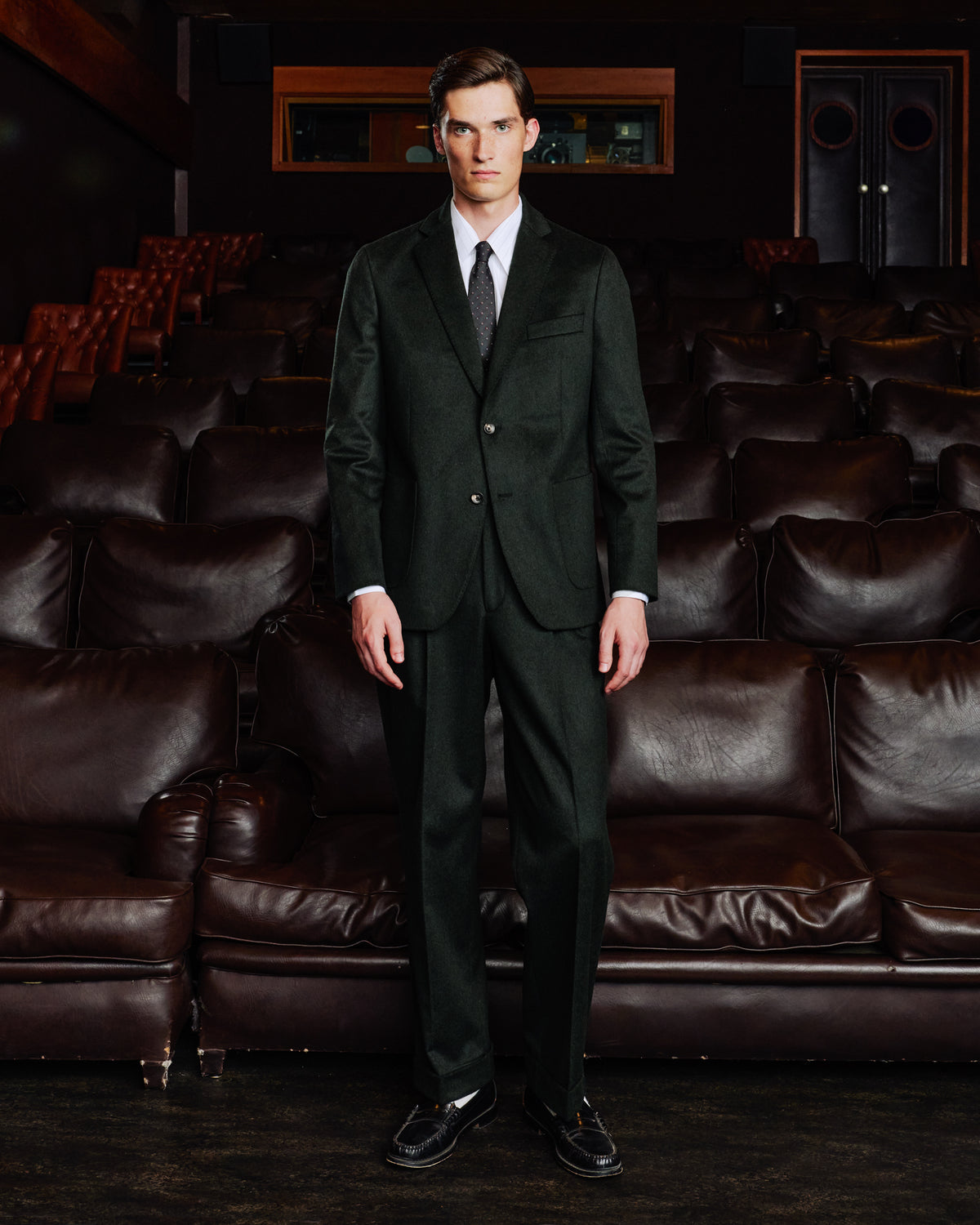 Green Loden wool jacket