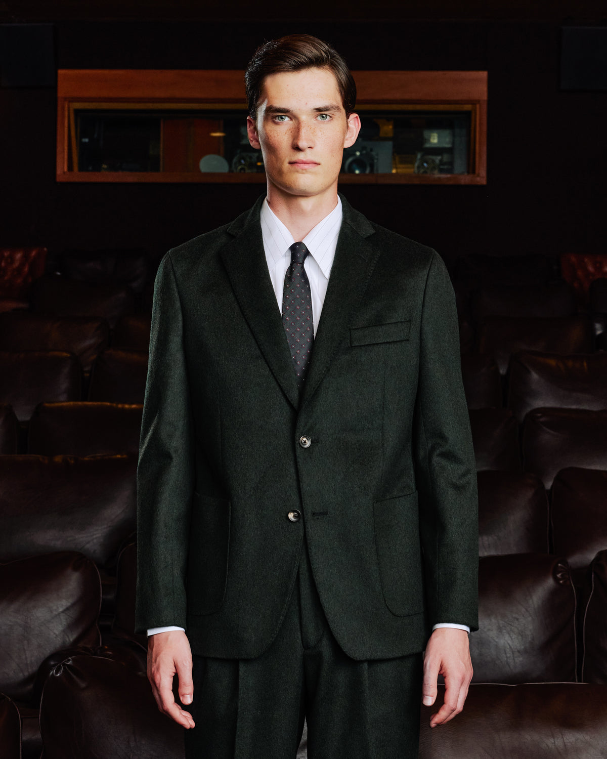 Green Loden wool jacket