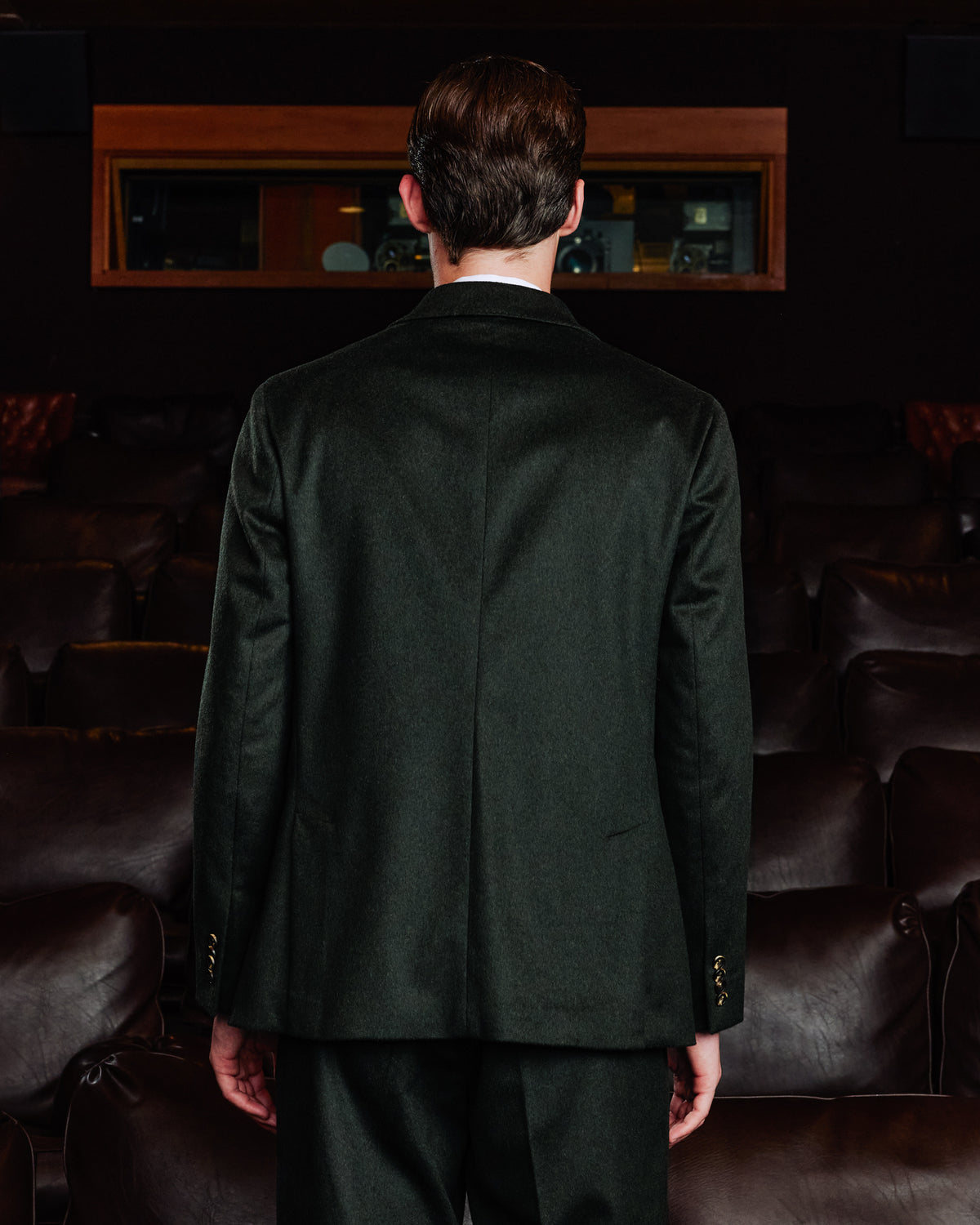 Green Loden wool jacket