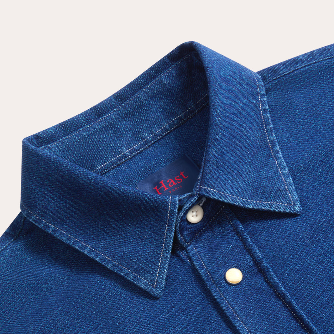 Surchemise en denim
