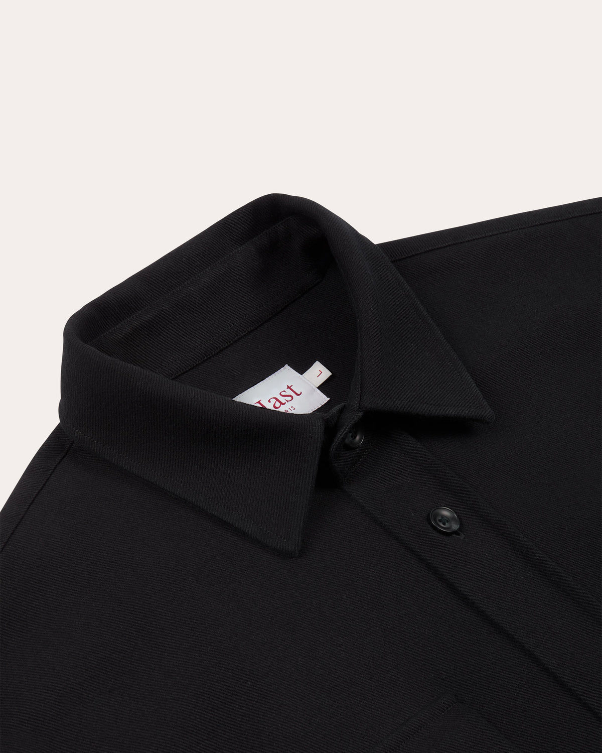 Surchemise en coton noir