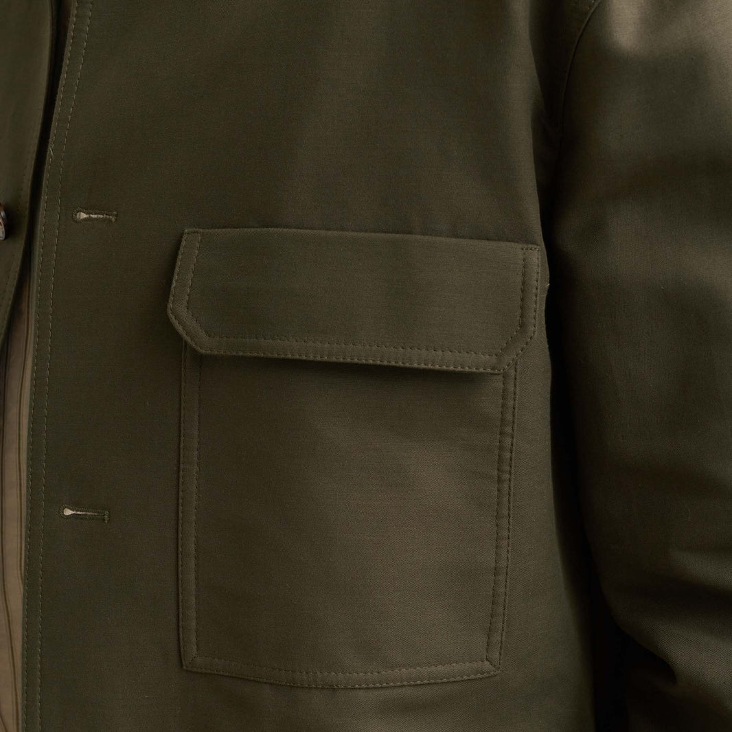 Khaki cotton jacket