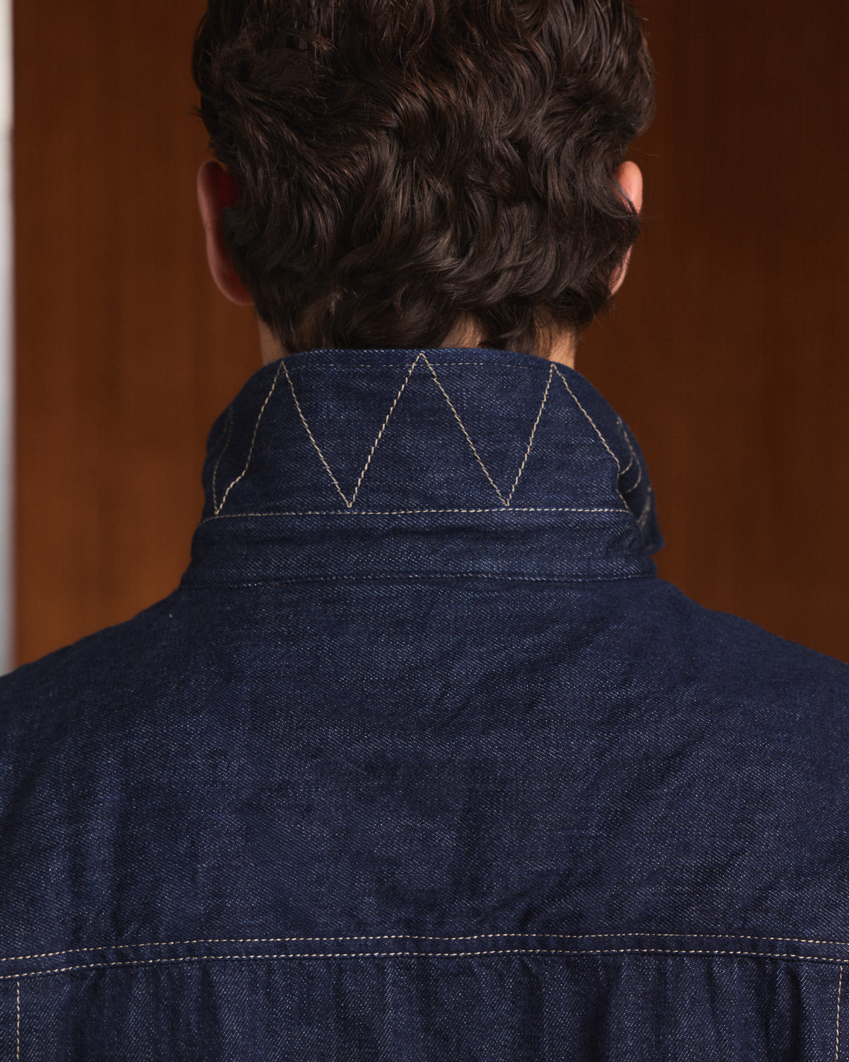 Blouson en denim italien