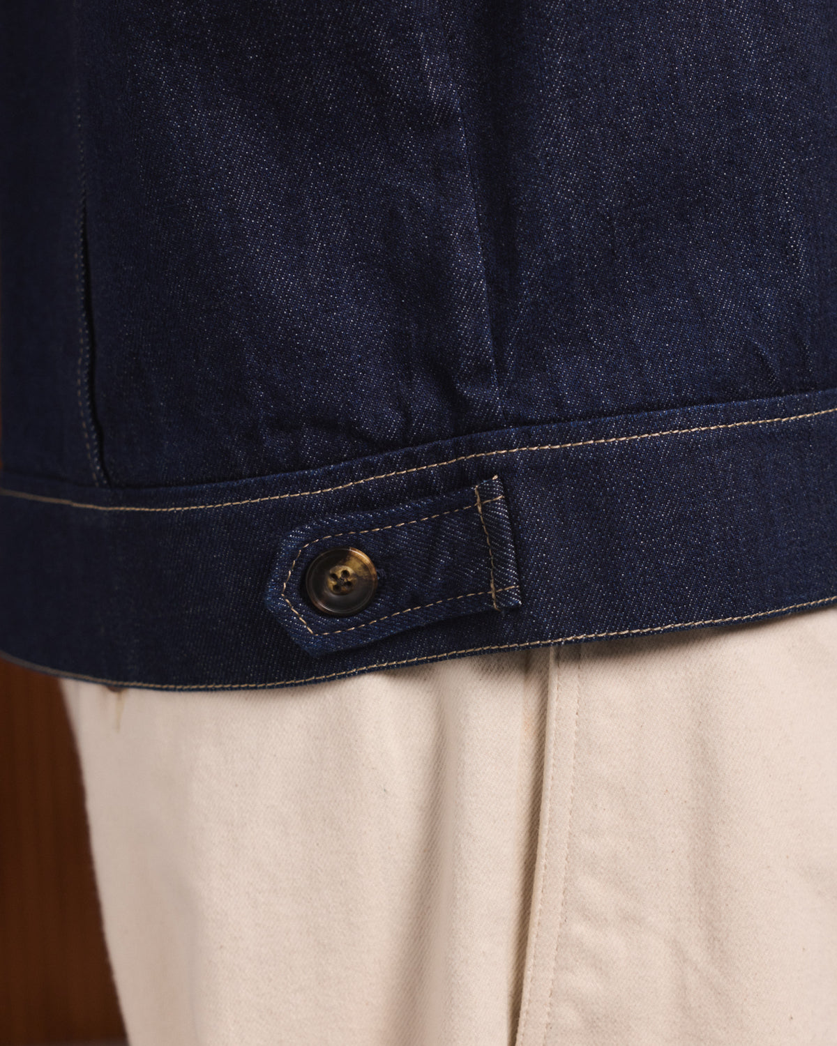 Blouson en denim italien