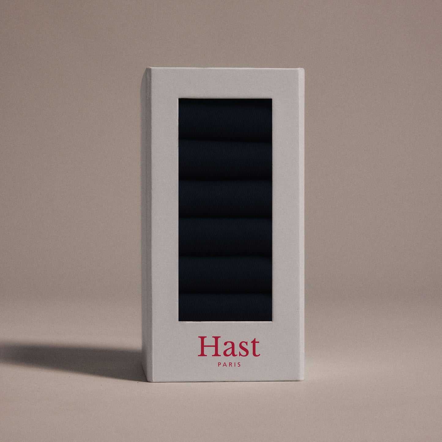 Semainier de chaussettes bleu marine