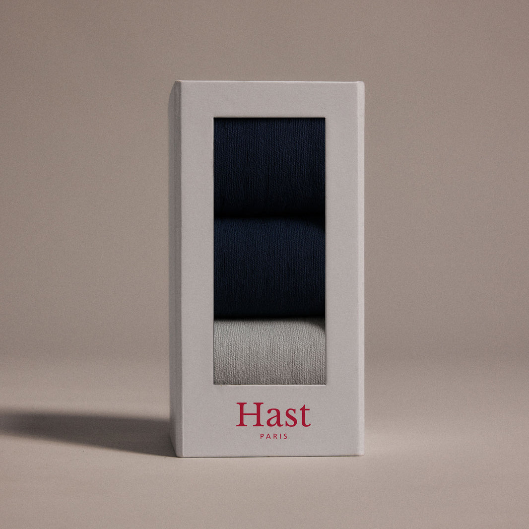 Pack de chaussettes rayées