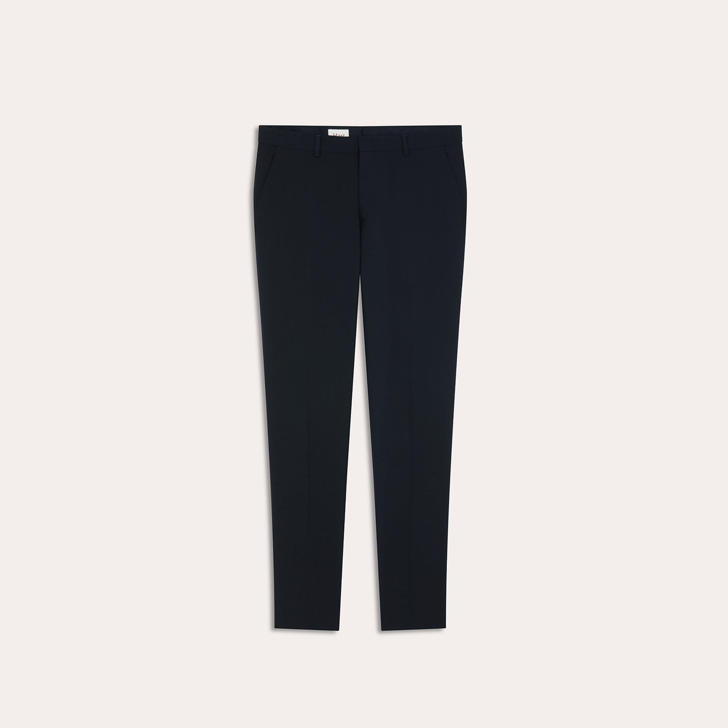 Pantalon en laine froide marine