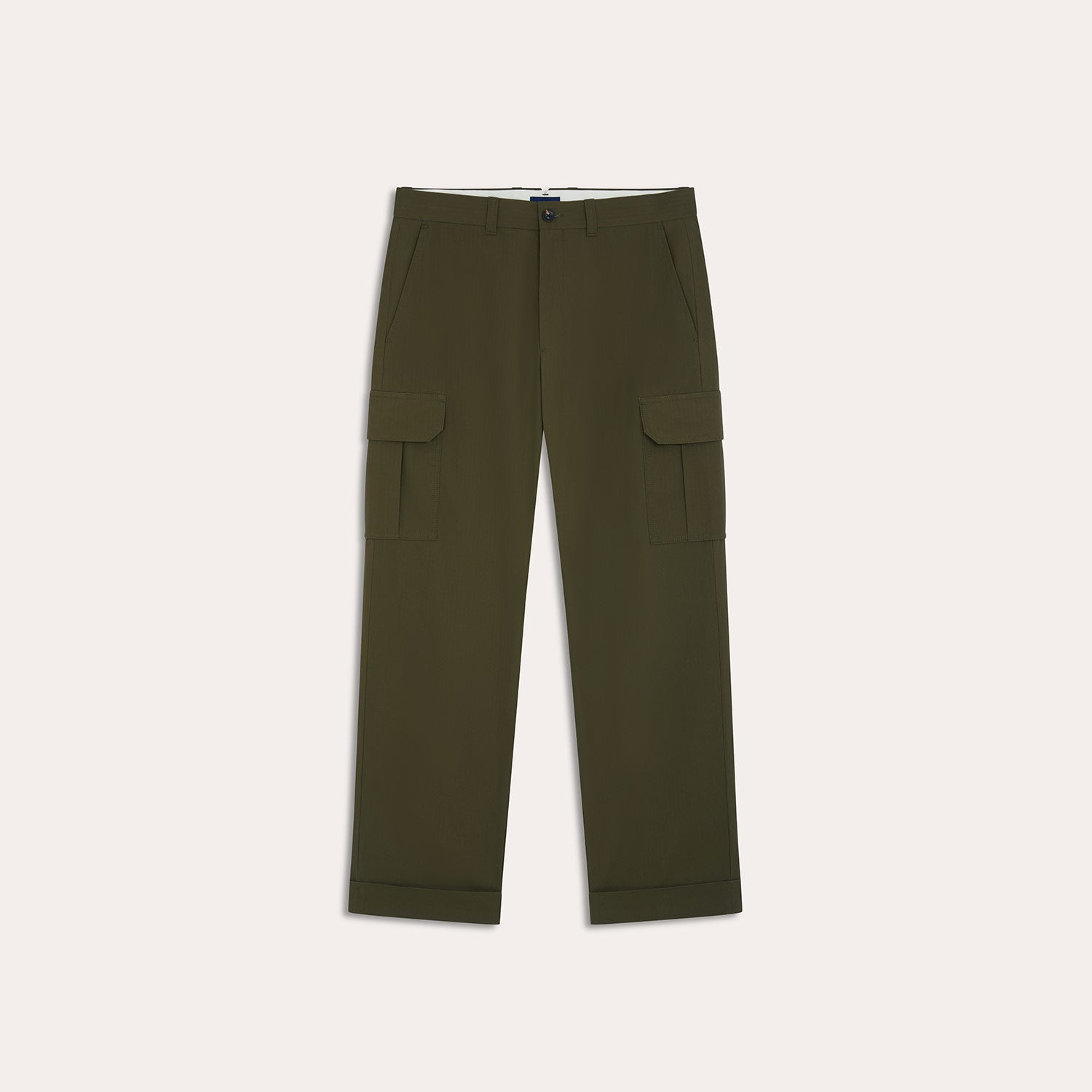 Khaki Japanese ripstop cargo pants – Hast Paris
