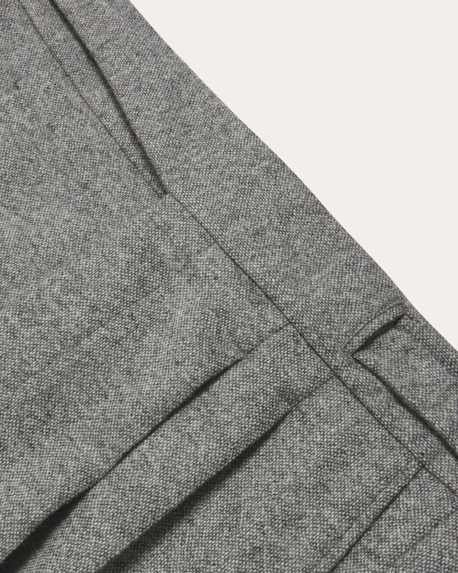 Gurkha trousers in grey wool | Hast – Hast Paris